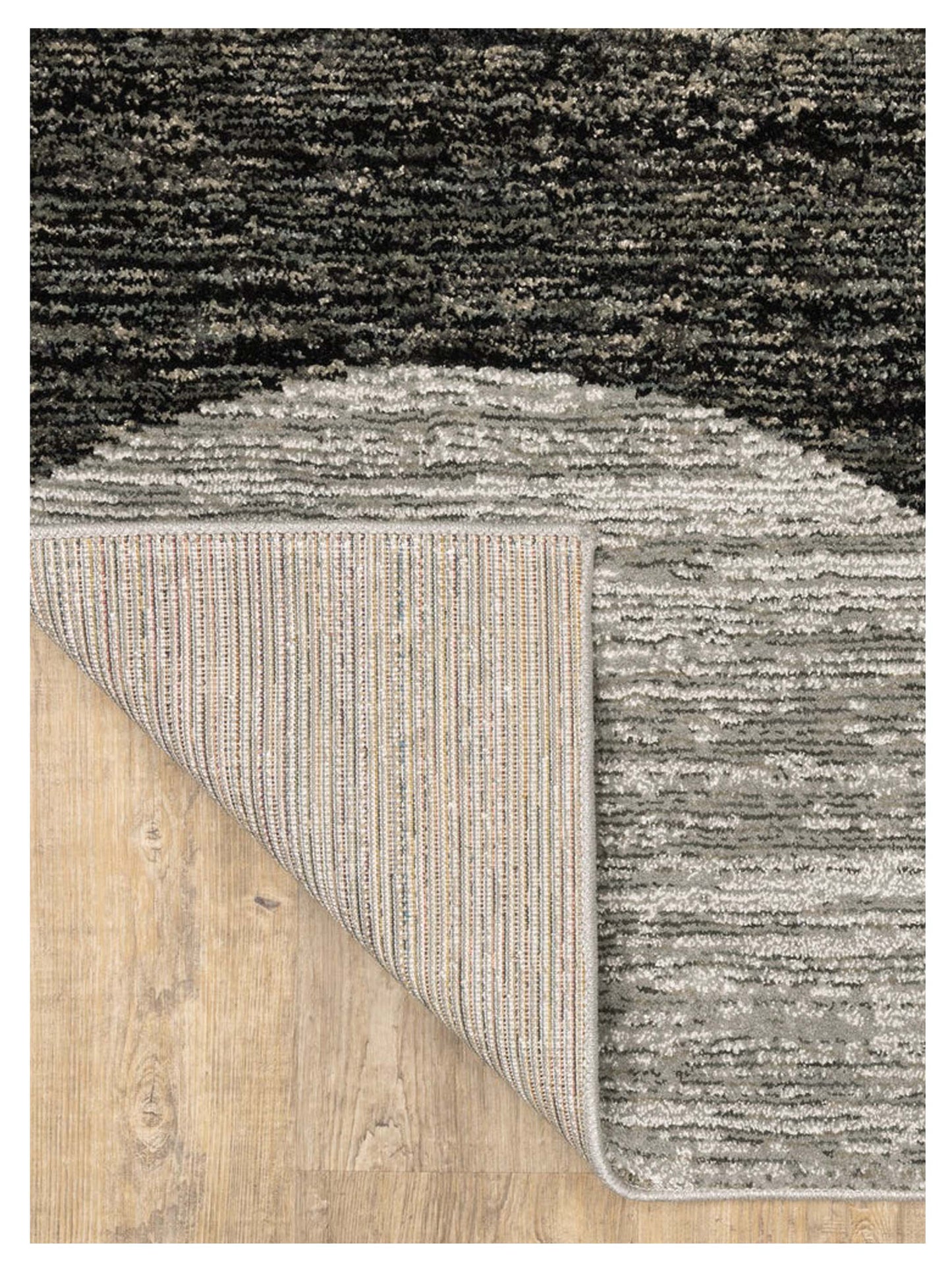 Oriental Weavers STRADA STR06 Charcoal Grey Contemporary Machinemade Rug