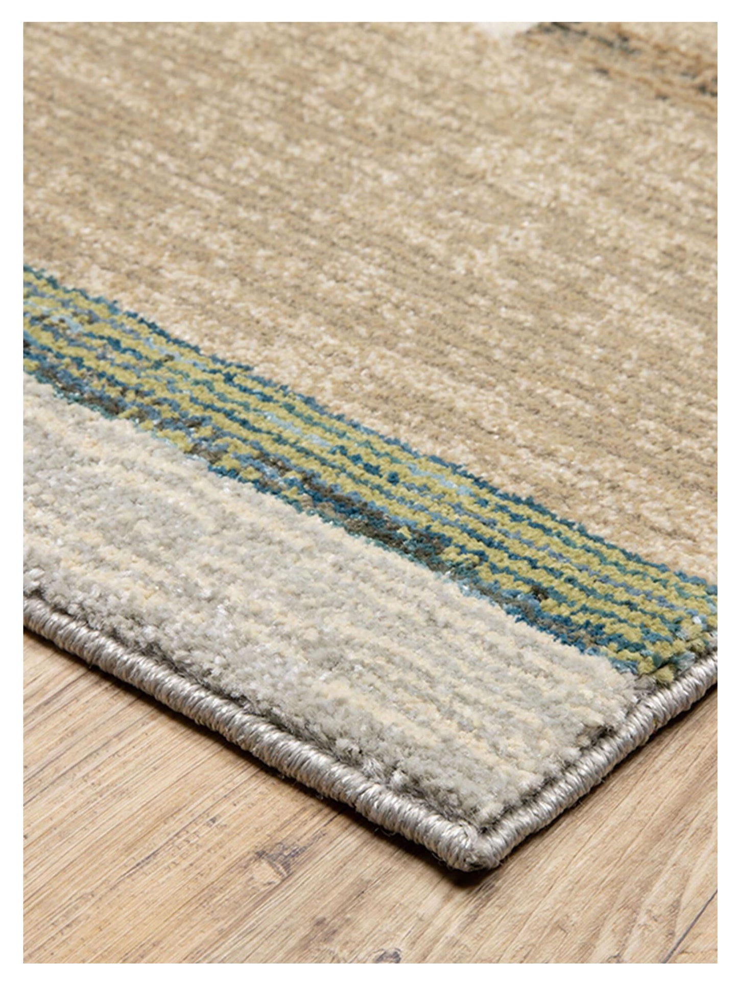 Oriental Weavers STRADA STR07 Beige Multi Contemporary Machinemade Rug