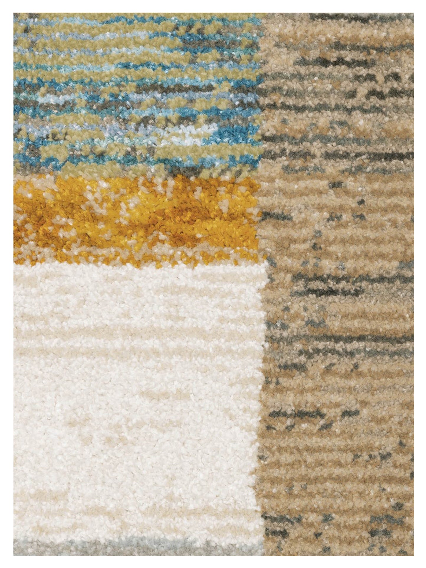 Oriental Weavers STRADA STR07 Beige Multi Contemporary Machinemade Rug