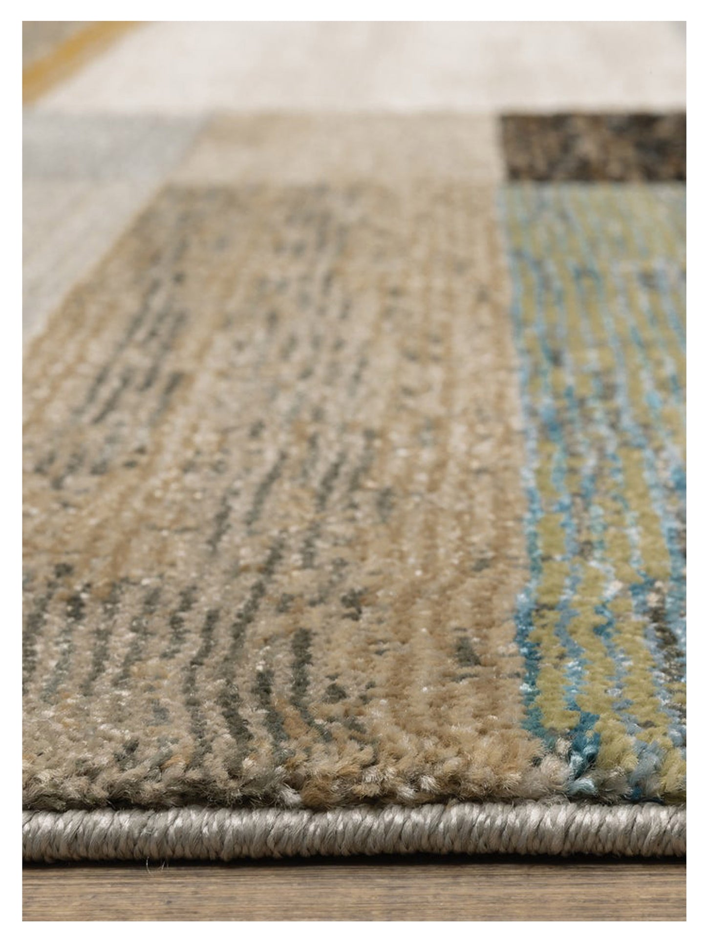 Oriental Weavers STRADA STR07 Beige Multi Contemporary Machinemade Rug