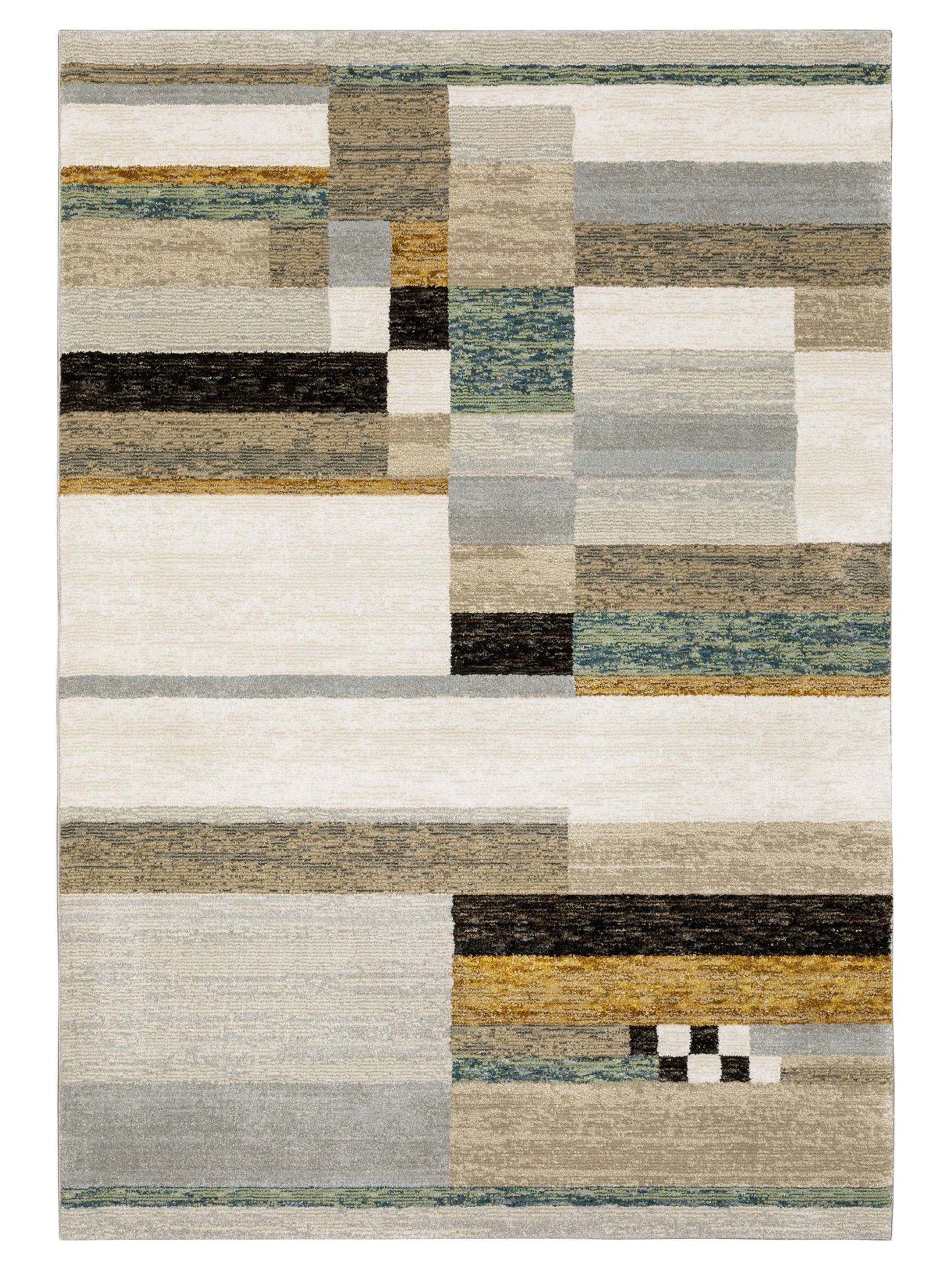 Oriental Weavers STRADA STR07 Beige Contemporary Machinemade Rug