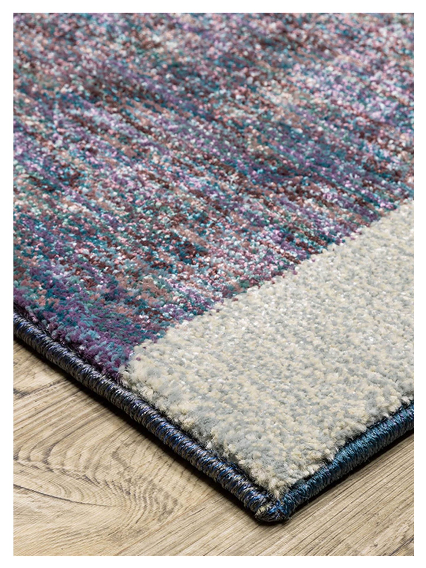 Oriental Weavers STRADA STR08 Blue Purple Contemporary Machinemade Rug