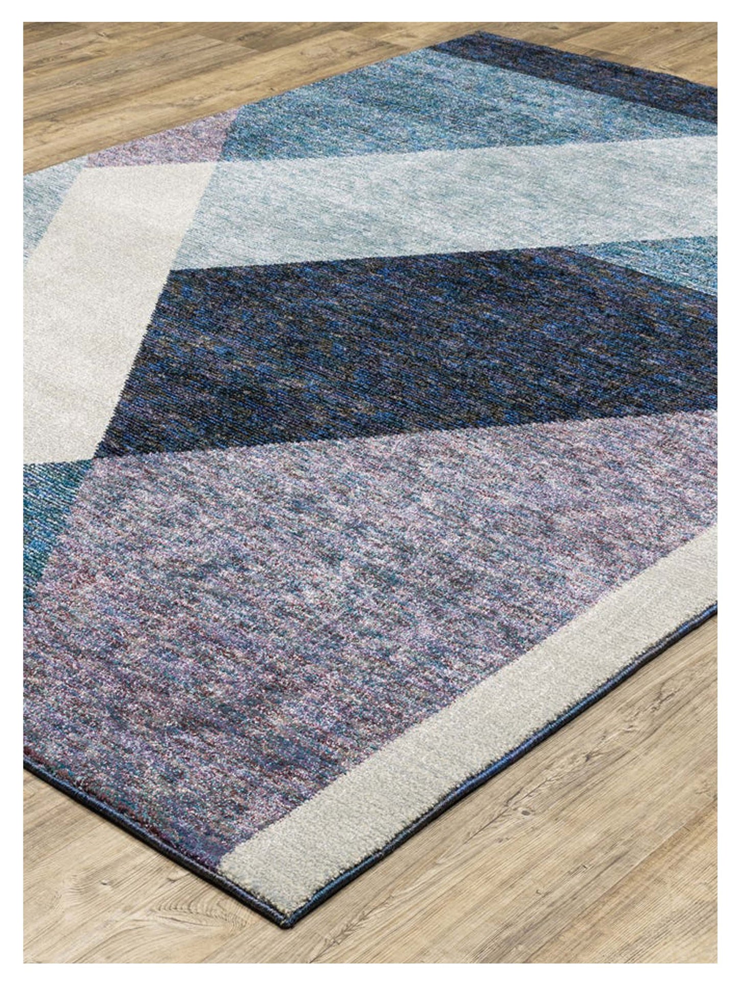 Oriental Weavers STRADA STR08 Blue Purple Contemporary Machinemade Rug