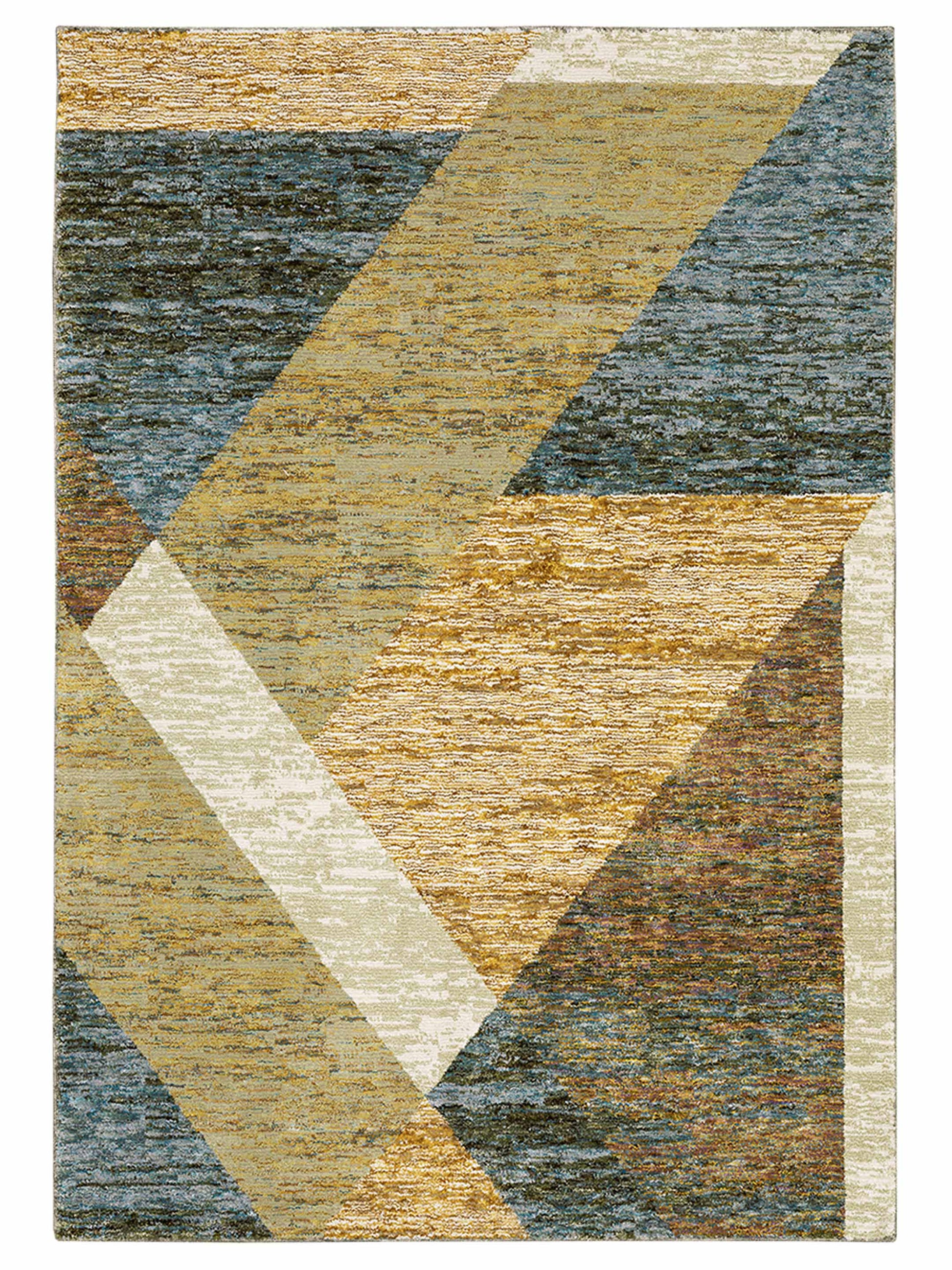 Oriental Weavers STRADA STR09 Gold Contemporary Machinemade Rug