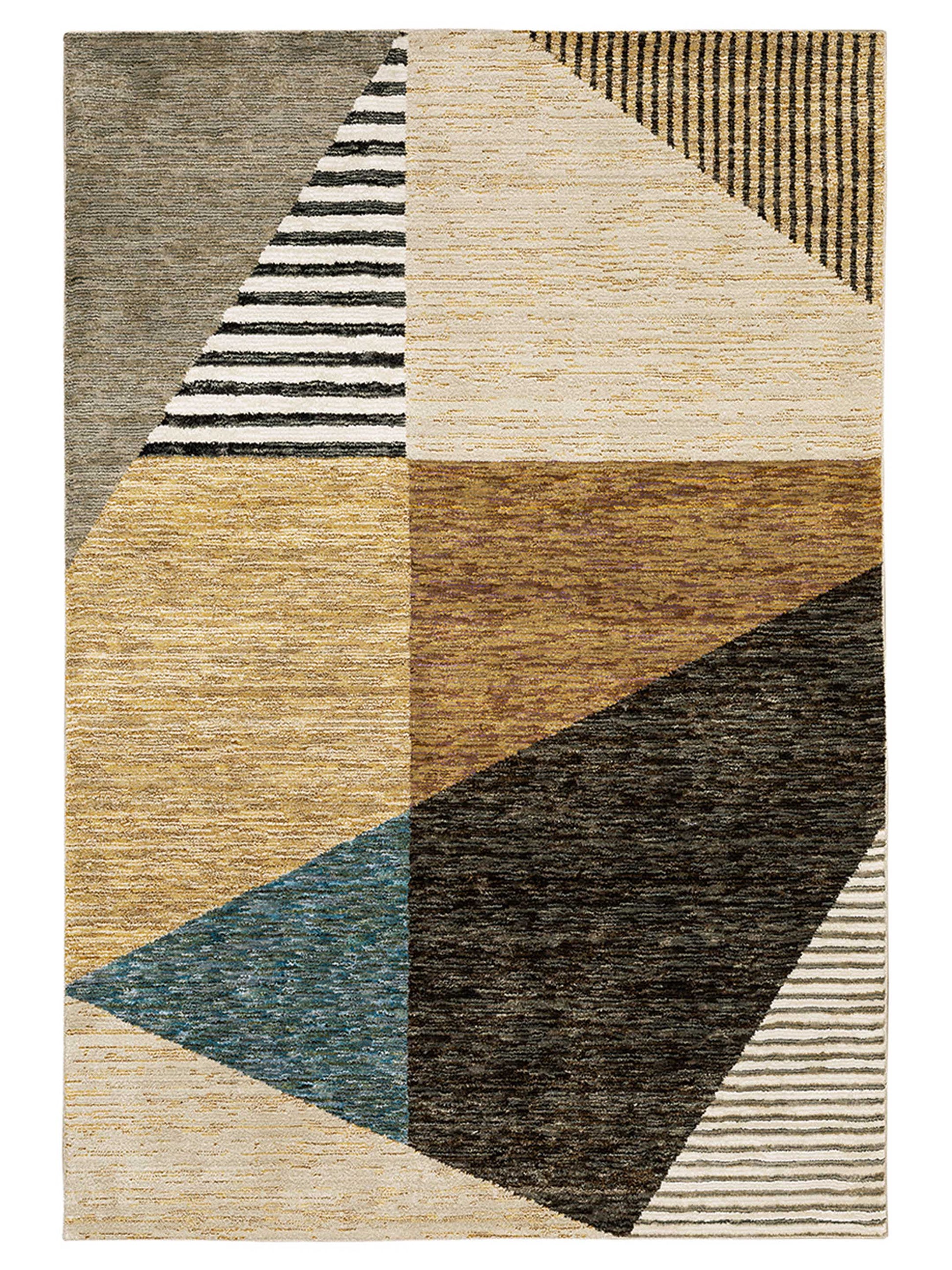 Oriental Weavers STRADA STR10 Gold Contemporary Machinemade Rug