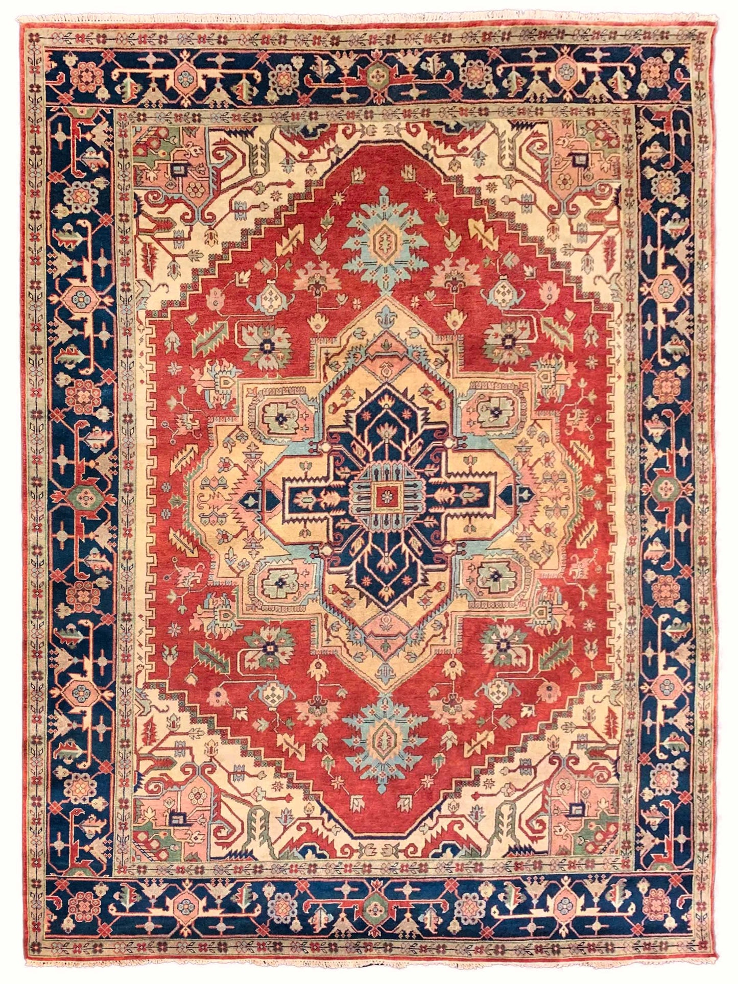 Artisan Helena P-10B Rust Traditional Knotted Rug