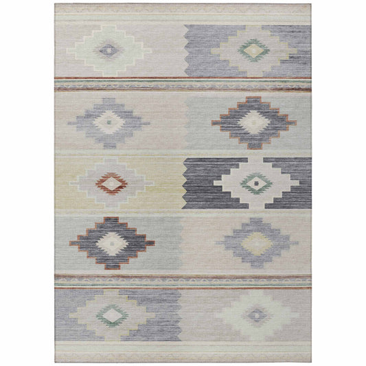 Dalyn Rugs Phoenix PH1 Ivory Southwestern Machinemade Rug