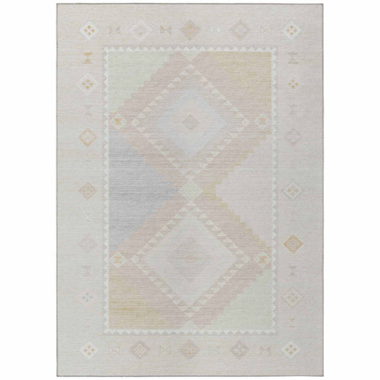 Dalyn Rugs Phoenix PH2 Ivory Southwestern Machinemade Rug