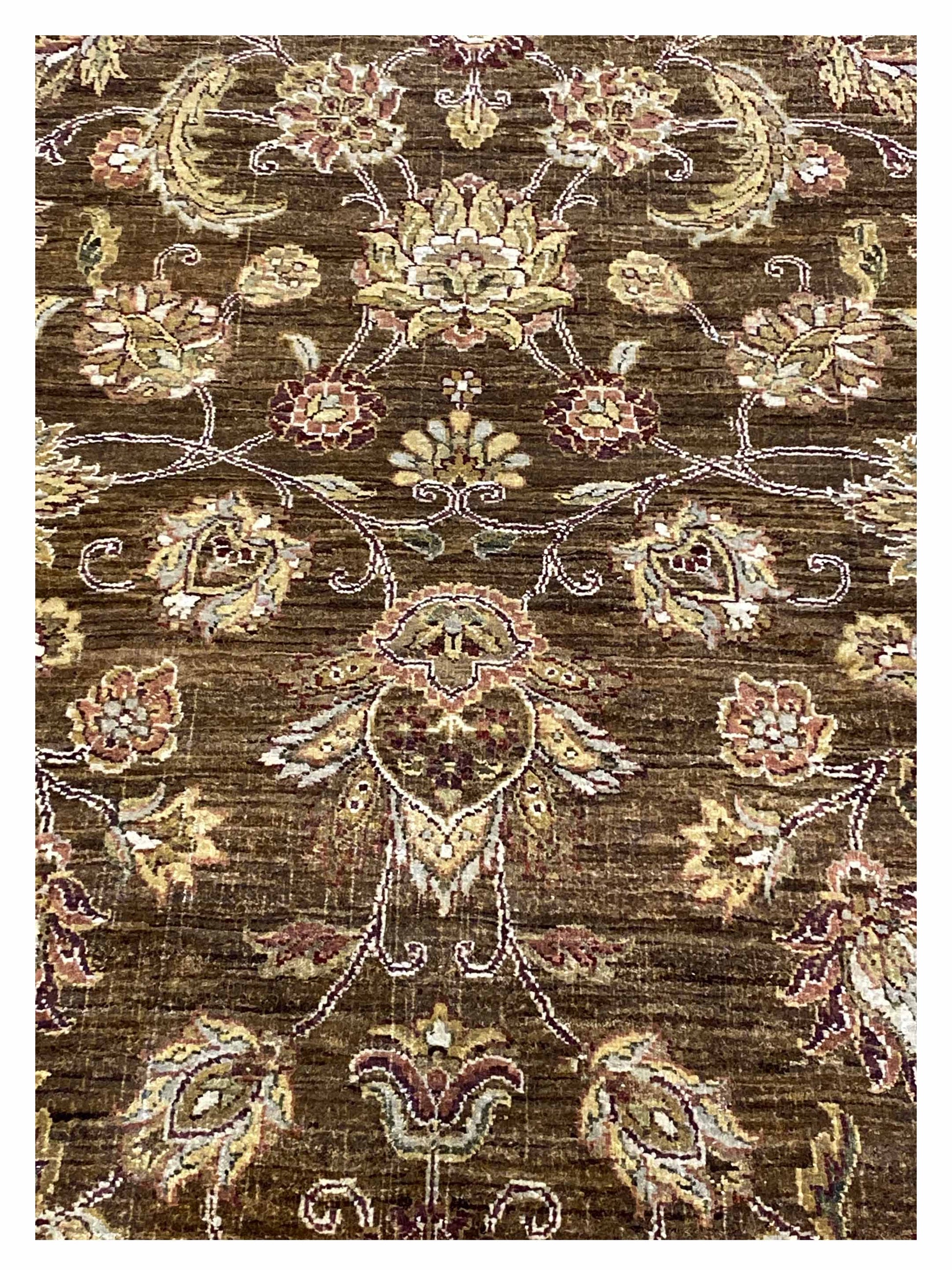 Limited Sophie PRT - 411 Brown Beige Traditional Knotted Rug - Rugs - Limited - Atlanta Designer Rugs