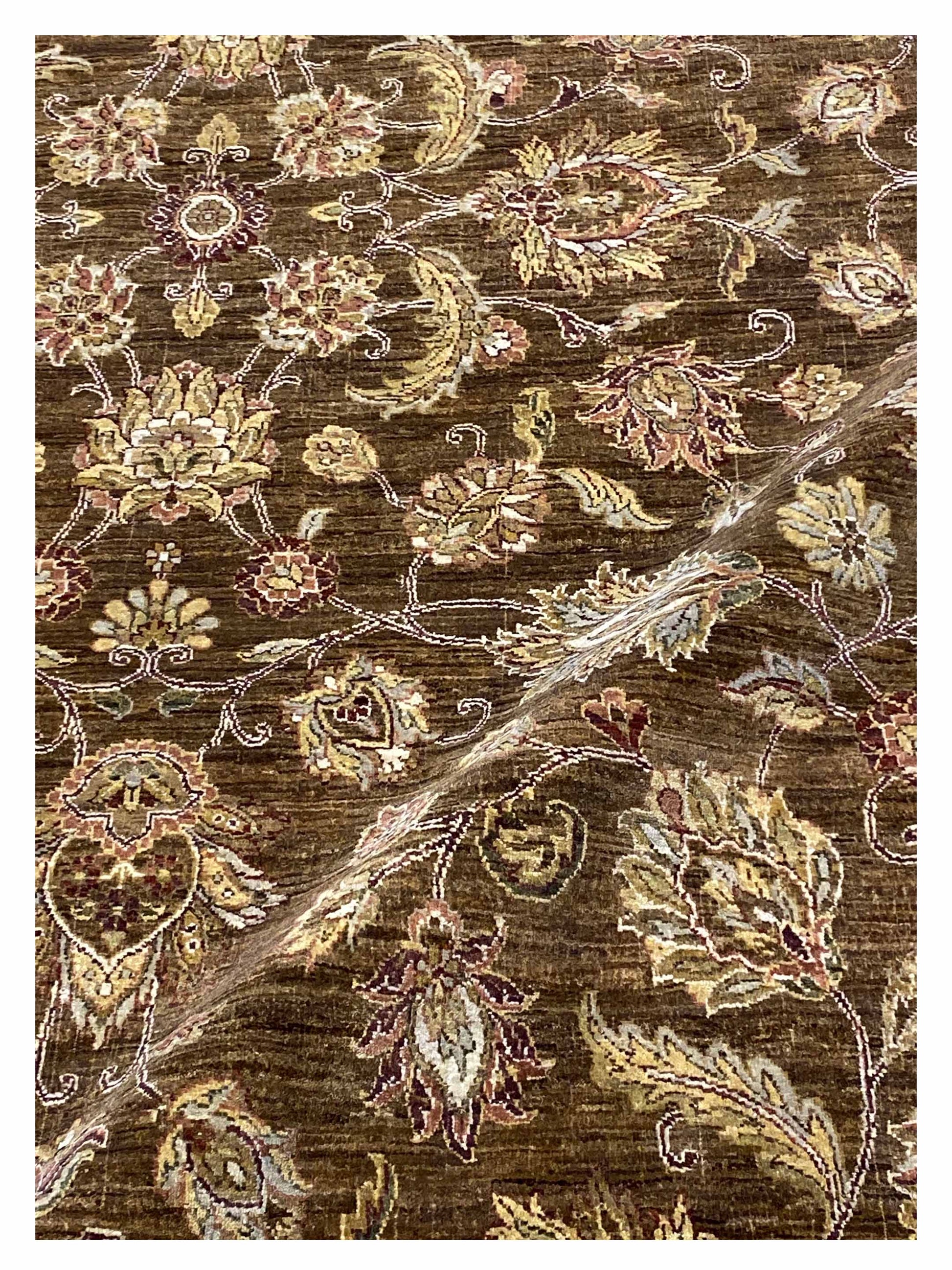 Limited Sophie PRT - 411 Brown Beige Traditional Knotted Rug - Rugs - Limited - Atlanta Designer Rugs