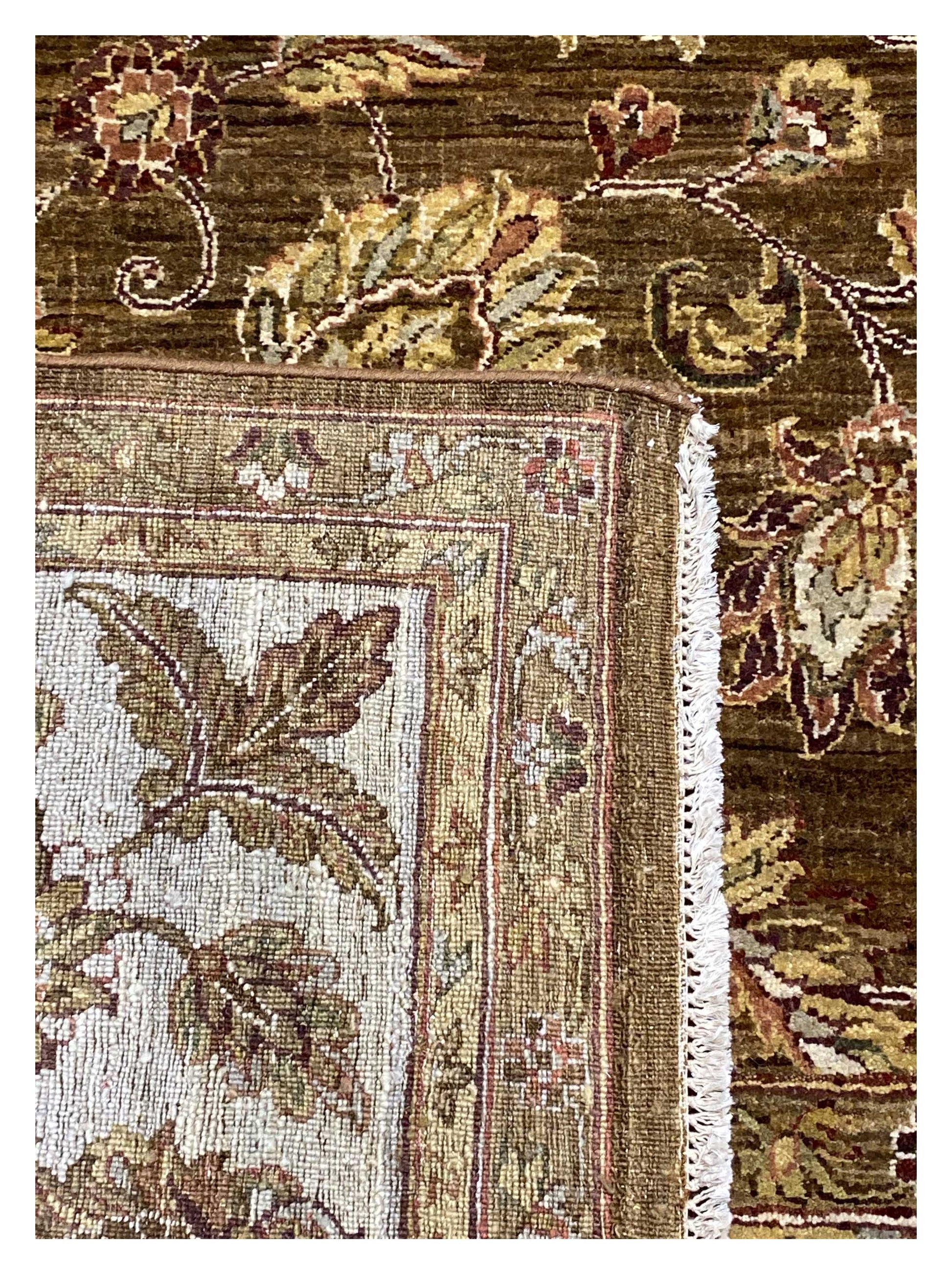 Limited Sophie PRT - 411 Brown Beige Traditional Knotted Rug - Rugs - Limited - Atlanta Designer Rugs