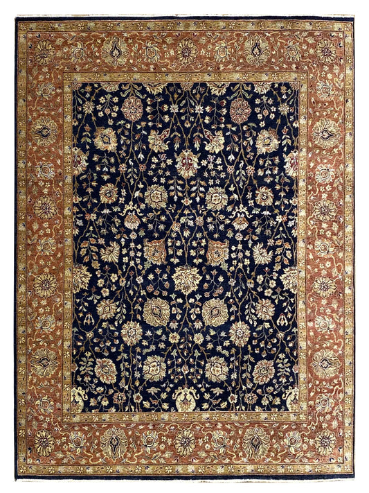 Limited Sophie PRT - 800 Ebony Rustic Red Traditional Knotted Rug - Rugs - Limited - Atlanta Designer Rugs