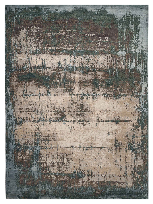 Artisan Bloom Beige Green Transitional Knotted Rug - Rugs - Artisan - Atlanta Designer Rugs