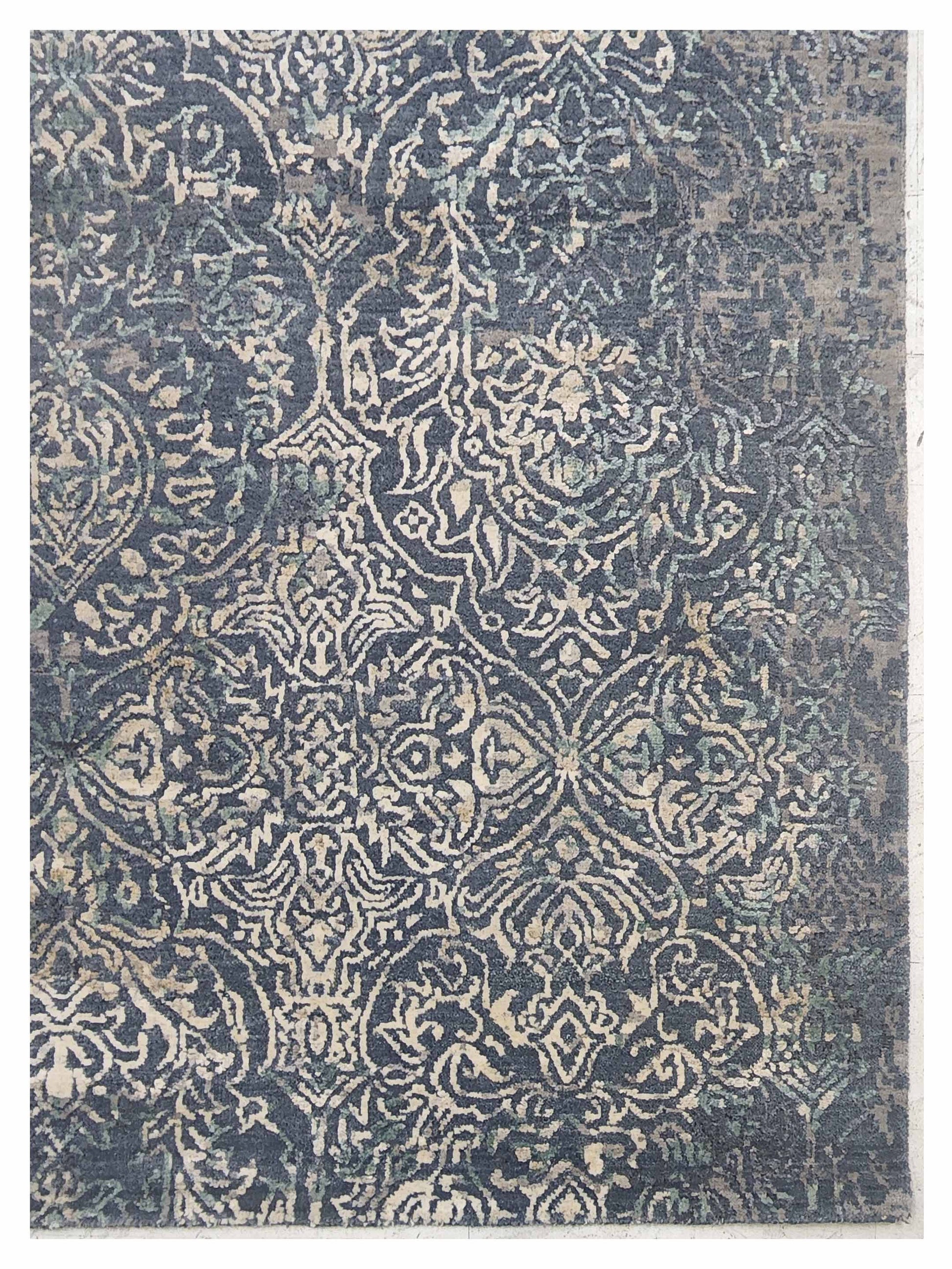 Artisan Bloom Sky Transitional Knotted Rug - Rugs - Artisan - Atlanta Designer Rugs