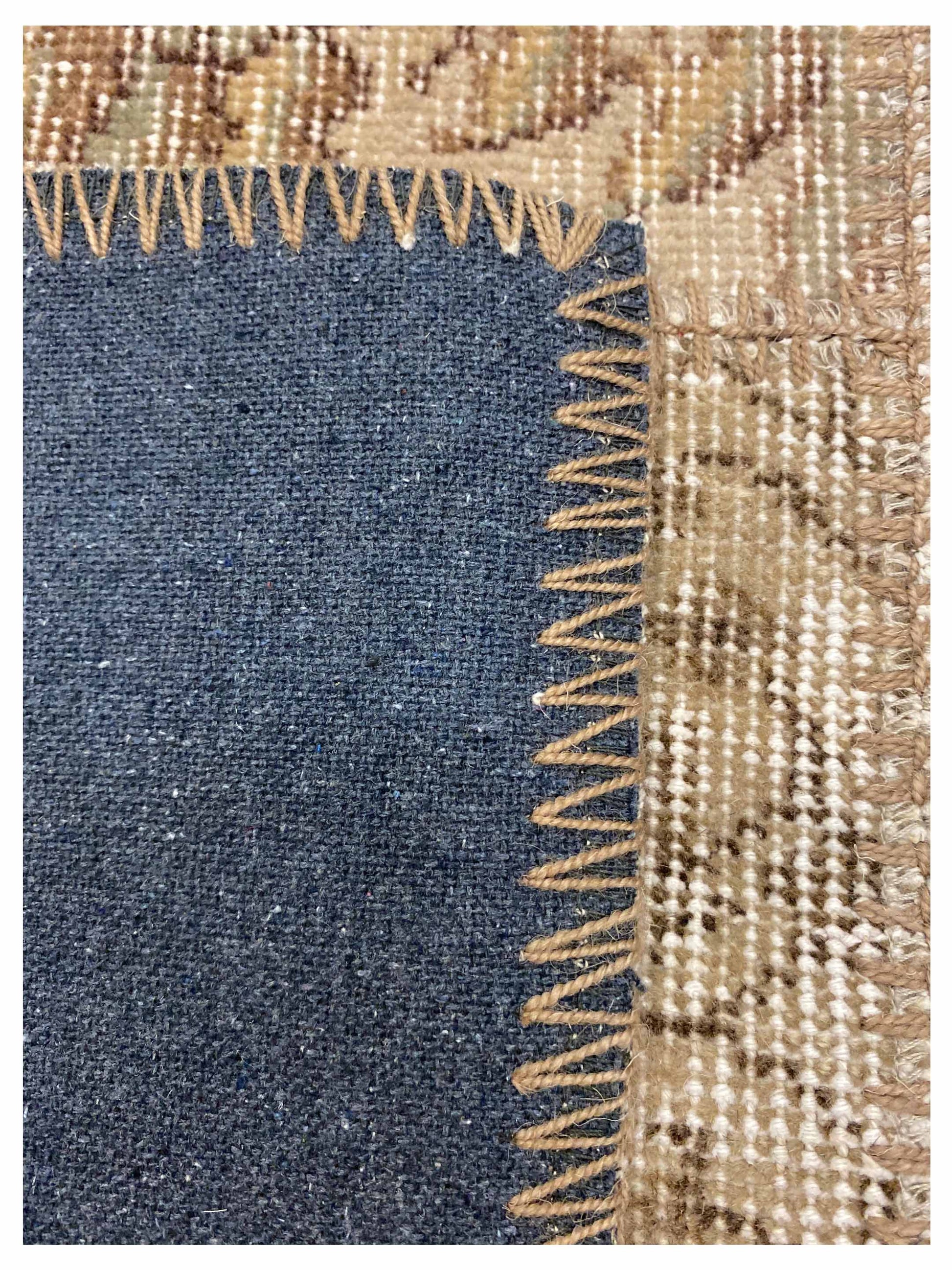 Artisan Valarie Tan Vintage Knotted Rug - Rugs - Artisan - Atlanta Designer Rugs