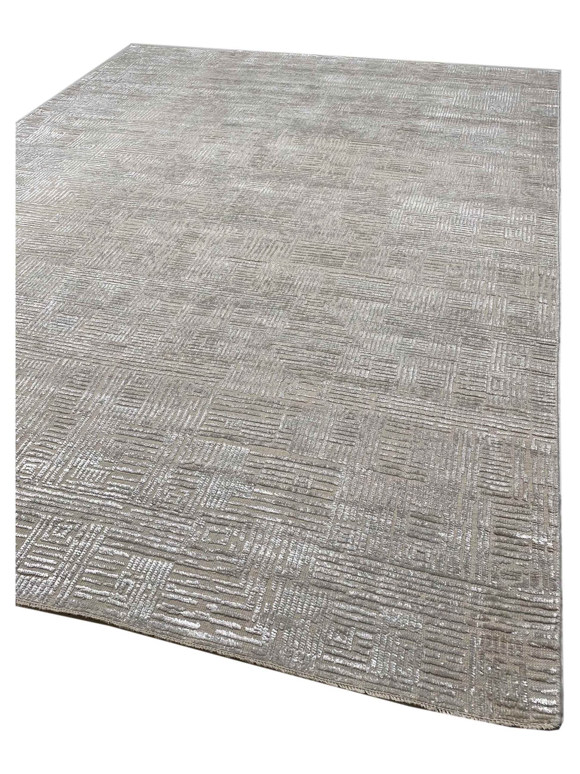 Limited Quantum QN - 352 IVORY Transitional Knotted Rug - Rugs - Limited - Atlanta Designer Rugs