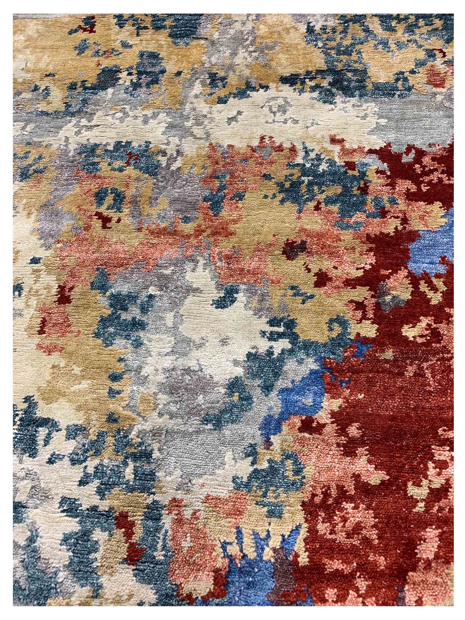 Artisan Toni Multi Transitional Knotted Rug - Rugs - Artisan - Atlanta Designer Rugs