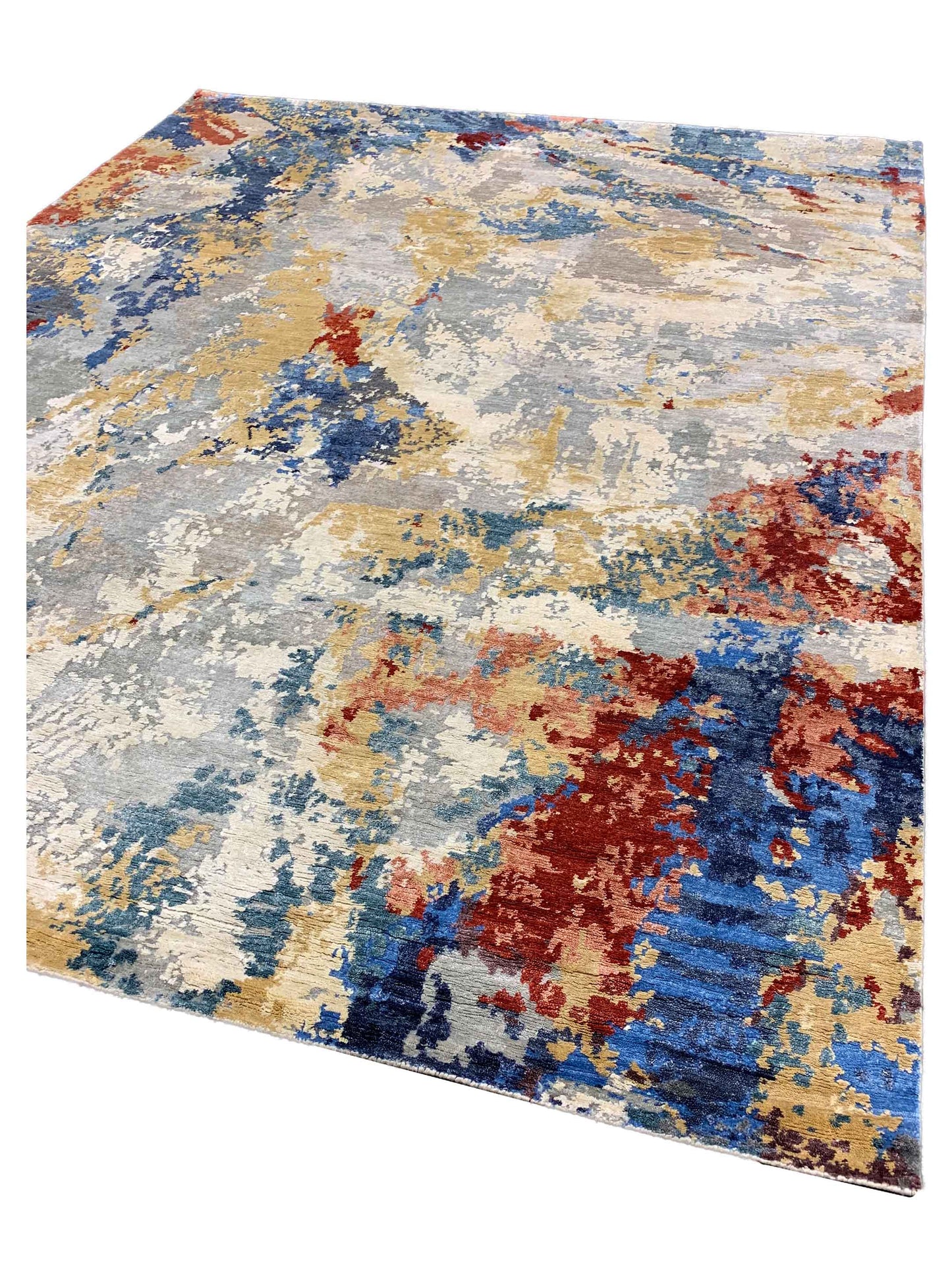 Artisan Toni Multi Transitional Knotted Rug - Rugs - Artisan - Atlanta Designer Rugs