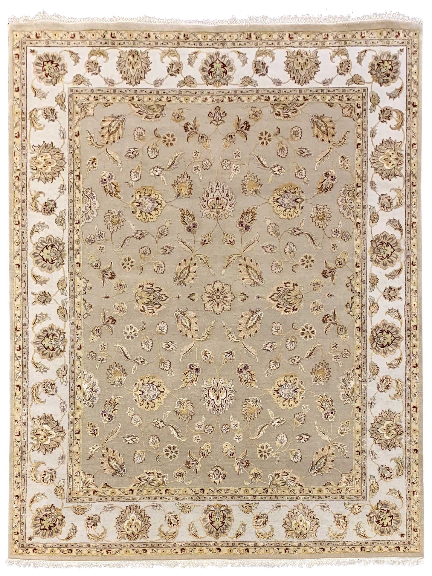 Artisan Winona Camel Ivory Traditional Knotted Rug - Rugs - Artisan - Atlanta Designer Rugs