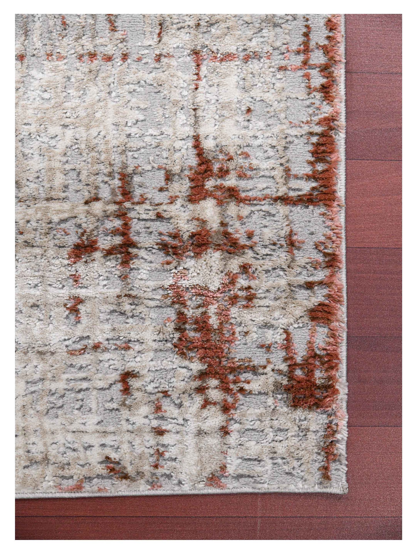 Limited Salisbury SAC - 456 GRAY RED Transitional Machinemade Rug - Rugs - Limited - Atlanta Designer Rugs