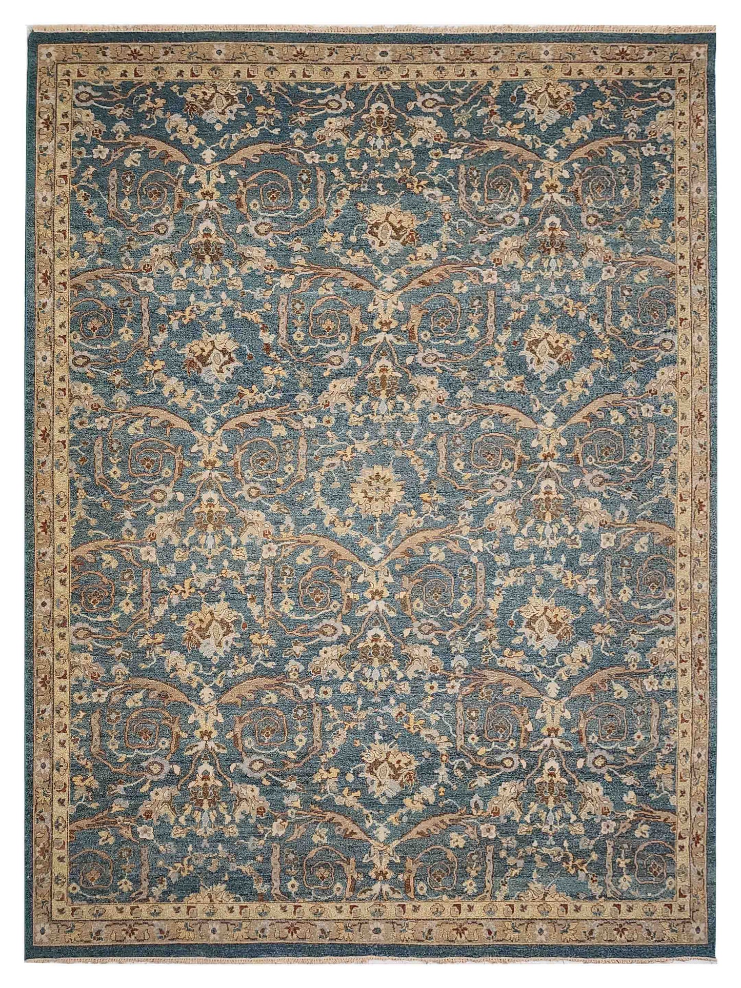 Artisan Sandra SC-546 M.Blue Traditional Knotted Rug