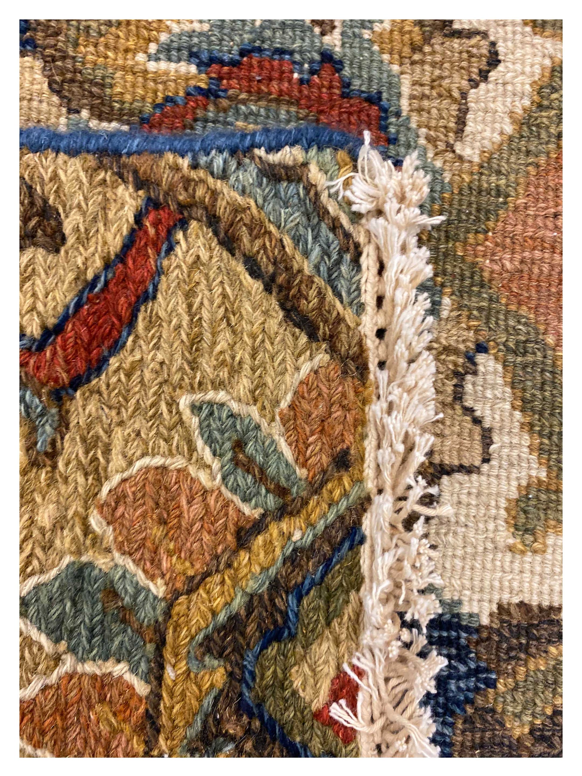 Artisan Sandra Navy Traditional Knotted Rug - Rugs - Artisan - Atlanta Designer Rugs