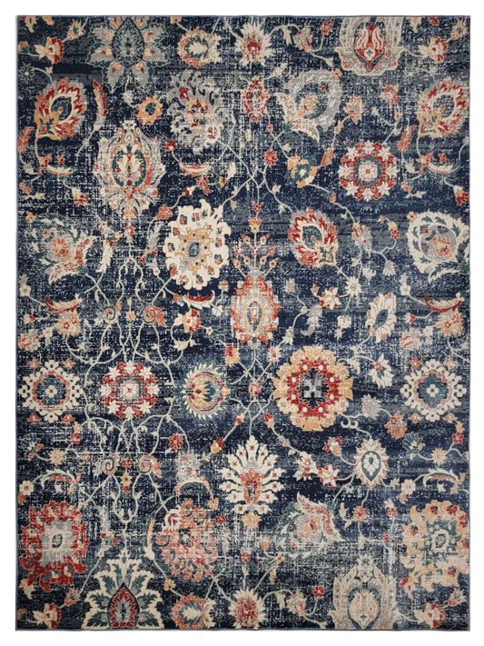 Artisan Stana Navy Traditional Machinemade Rug - Rugs - Artisan - Atlanta Designer Rugs