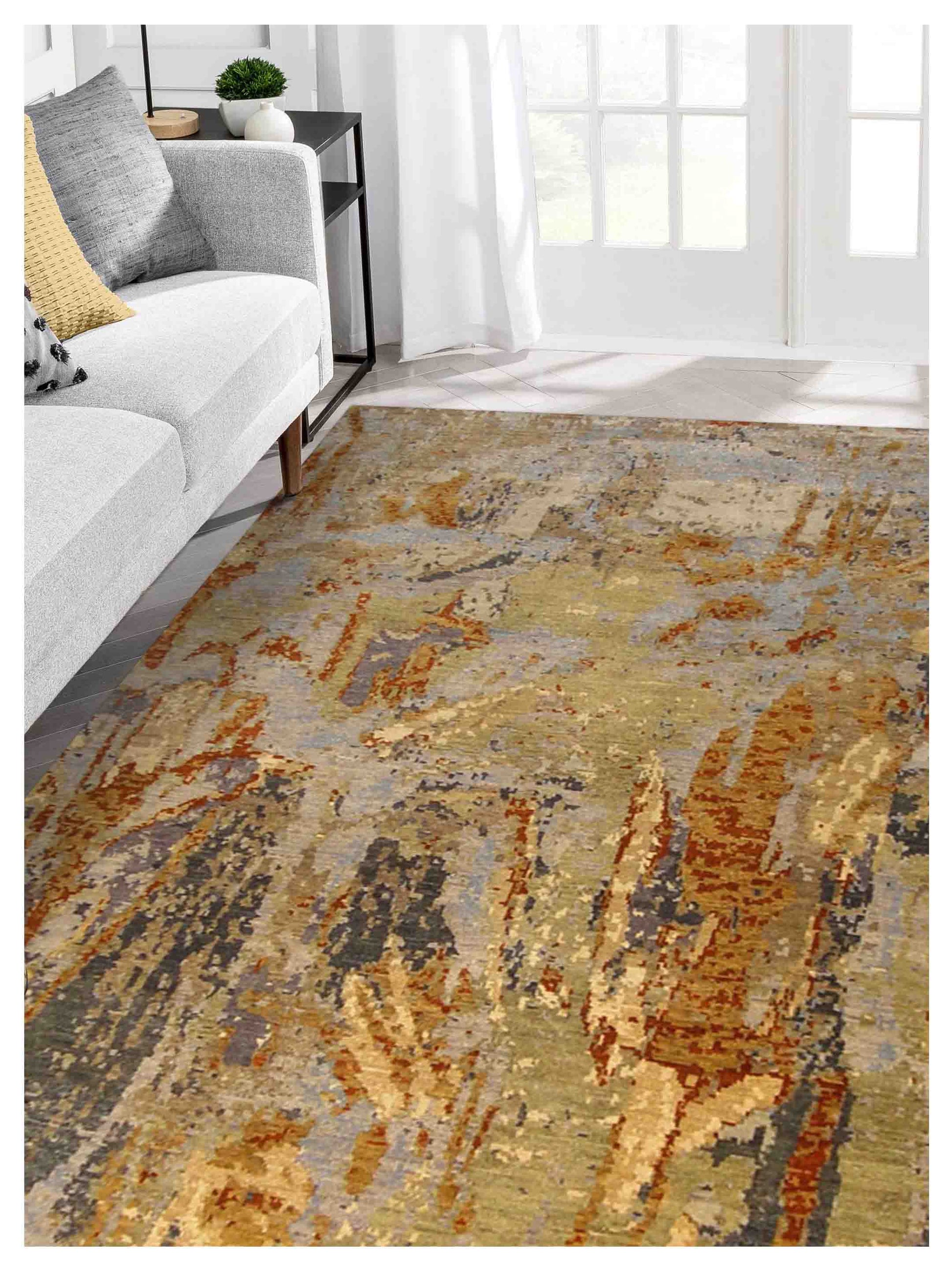 Artisan Abigail Multi Transitional Knotted Rug - Rugs - Artisan - Atlanta Designer Rugs