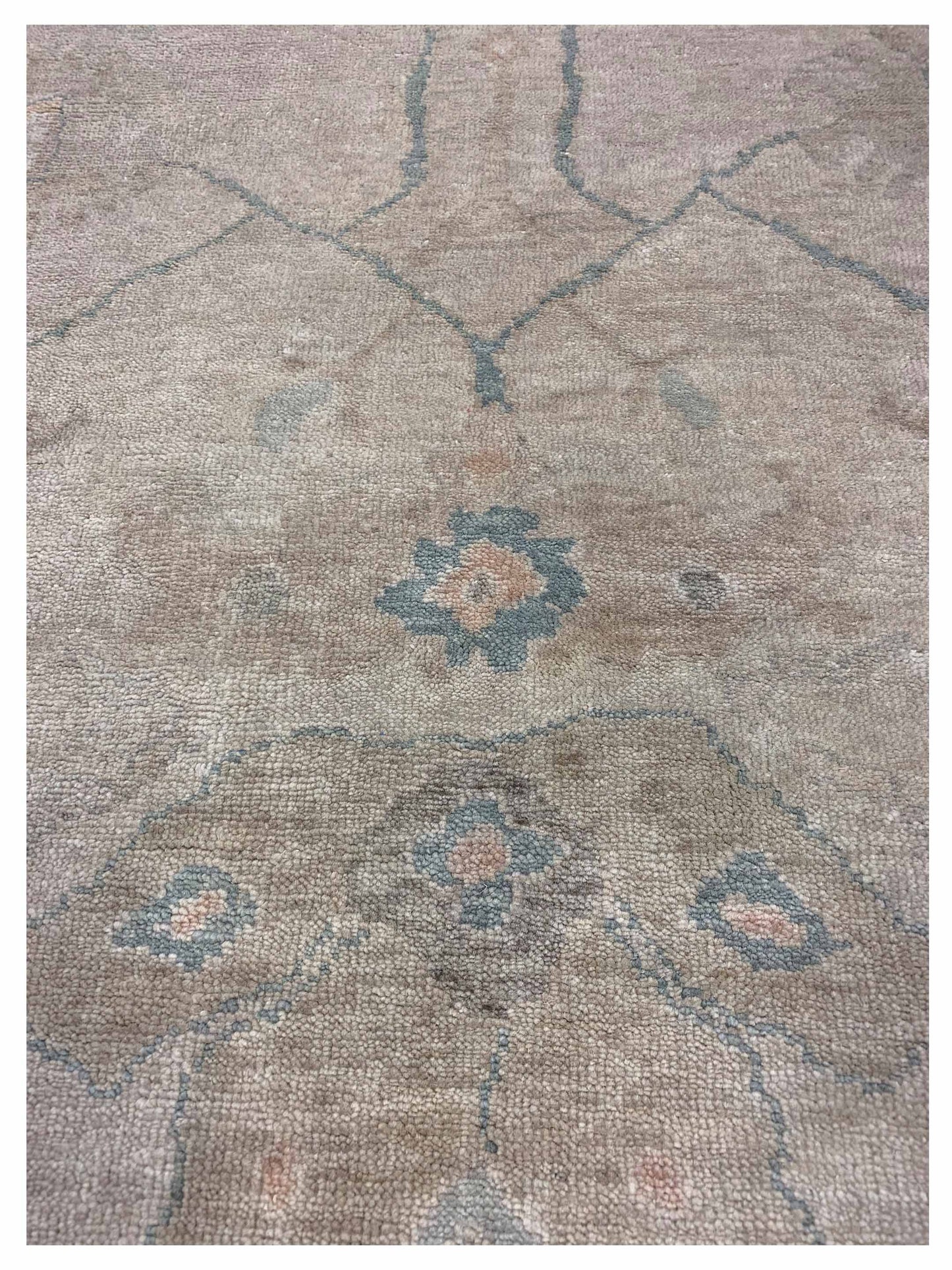 Artisan Julie Beige Green Transitional Knotted Rug - Rugs - Artisan - Atlanta Designer Rugs