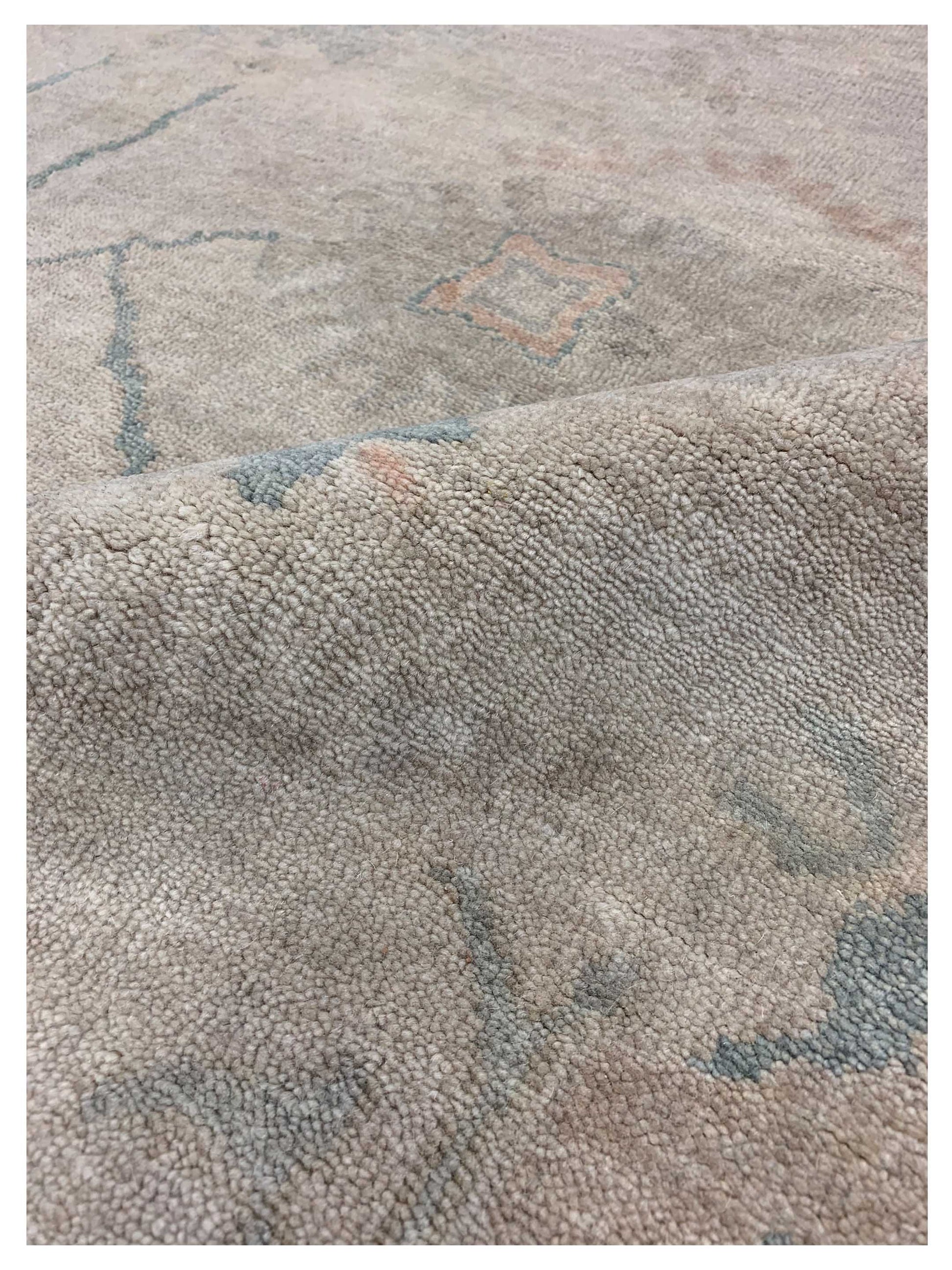 Artisan Julie Beige Green Transitional Knotted Rug - Rugs - Artisan - Atlanta Designer Rugs