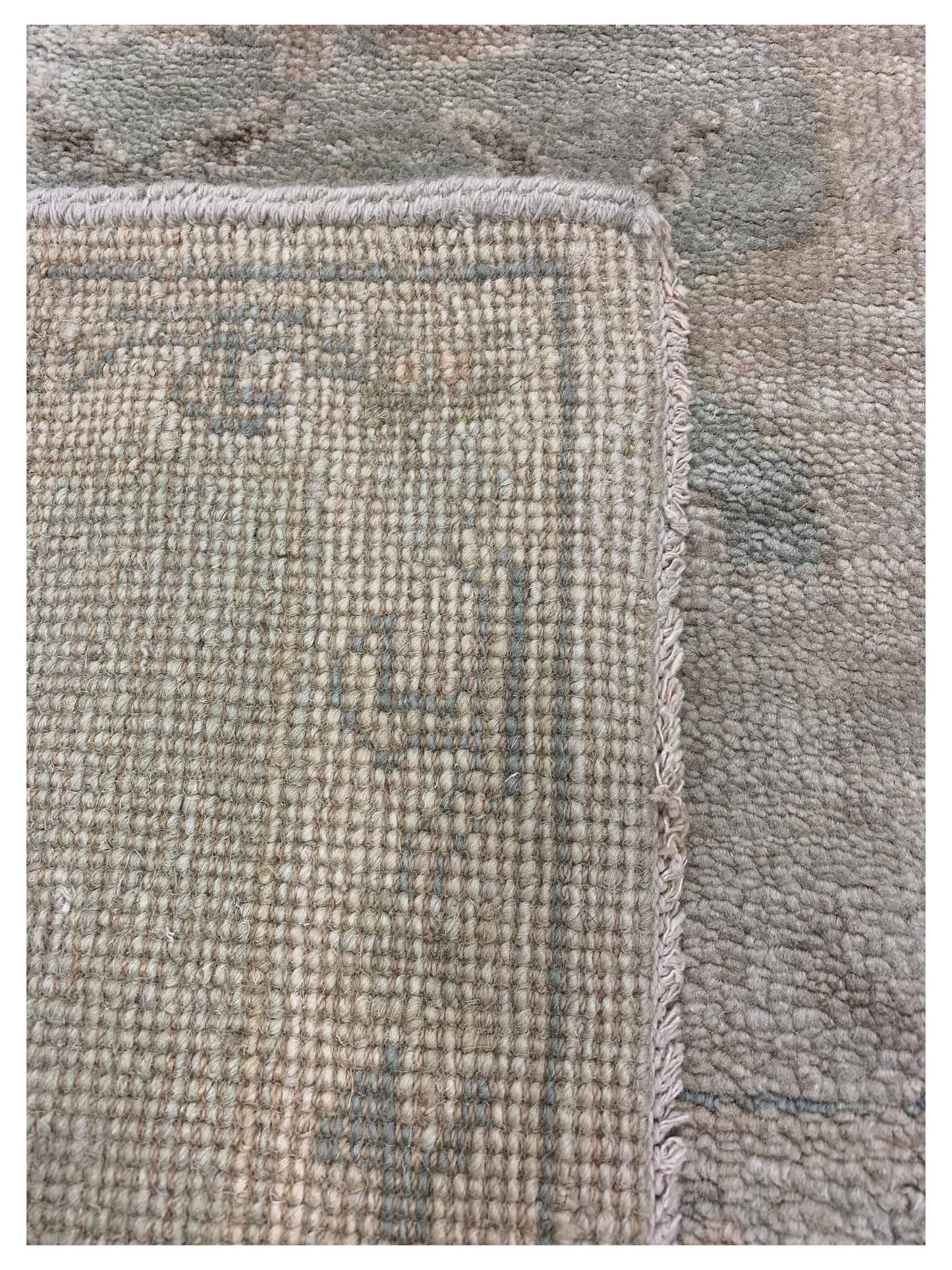 Artisan Julie Beige Green Transitional Knotted Rug - Rugs - Artisan - Atlanta Designer Rugs