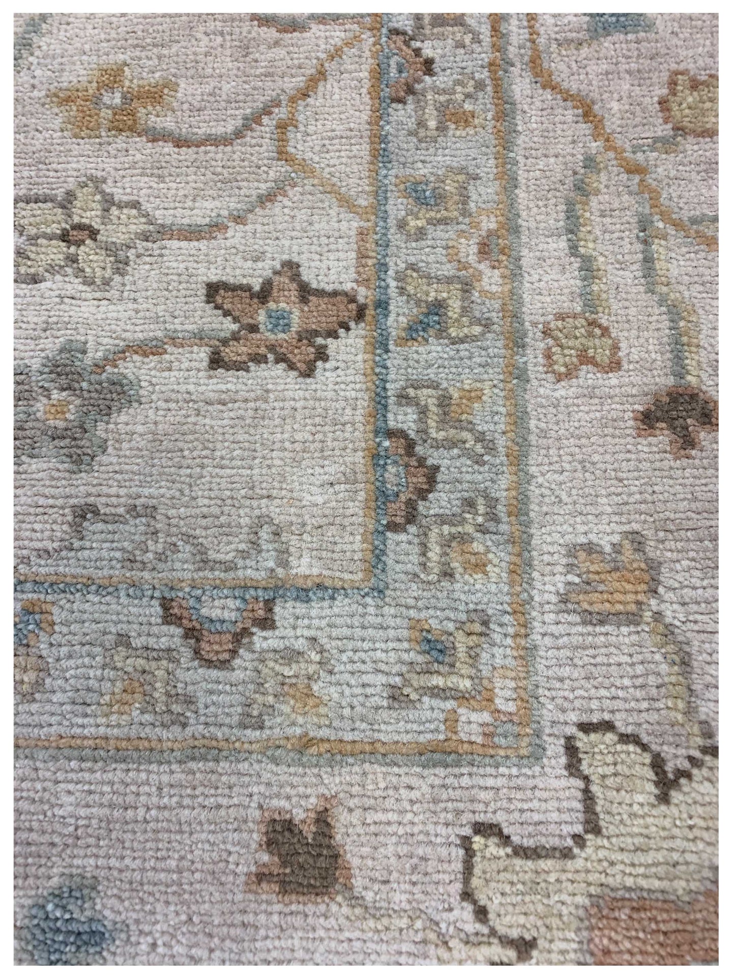 Artisan Julie Beige Beige Transitional Knotted Rug - Rugs - Artisan - Atlanta Designer Rugs