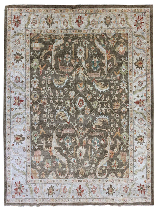 Artisan Julie Brown Lt.Grey Transitional Knotted Rug - Rugs - Artisan - Atlanta Designer Rugs