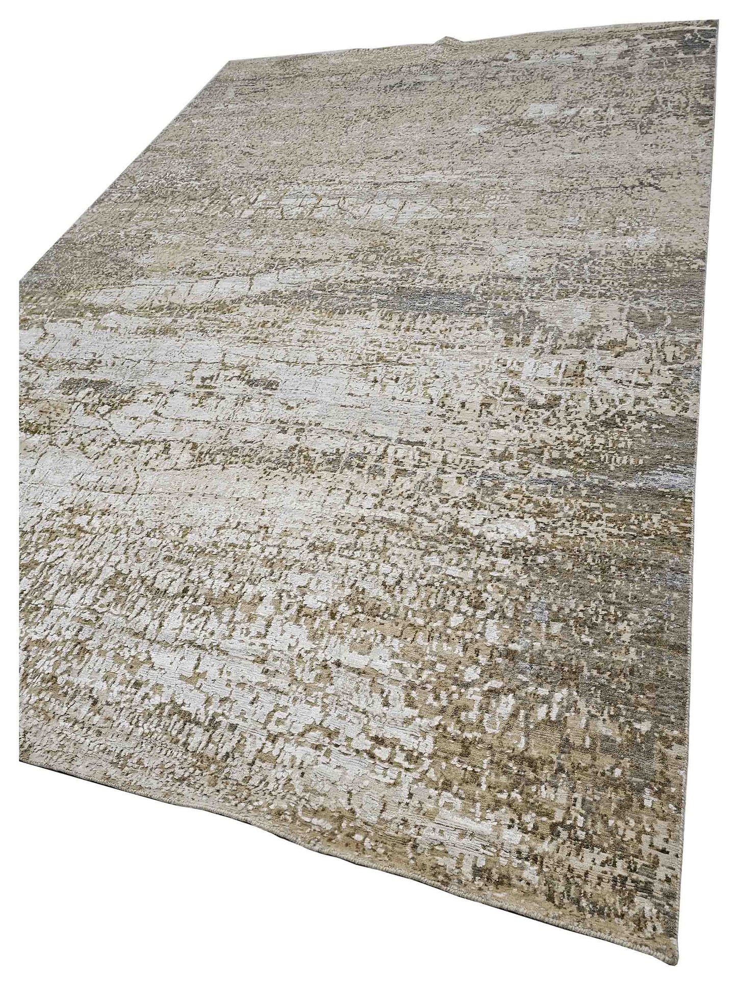 Artisan Tawny  Grey Lt.Gold Transitional Knotted Rug