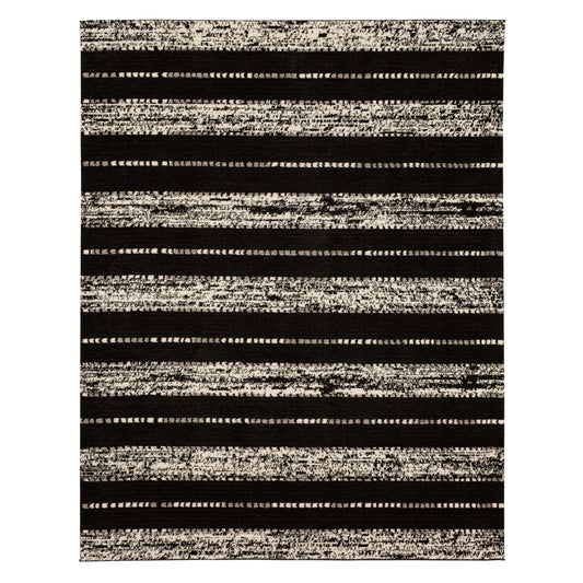 Bobby Berk Traverse R1128 Lanes Charcoal  Machinemade Rug