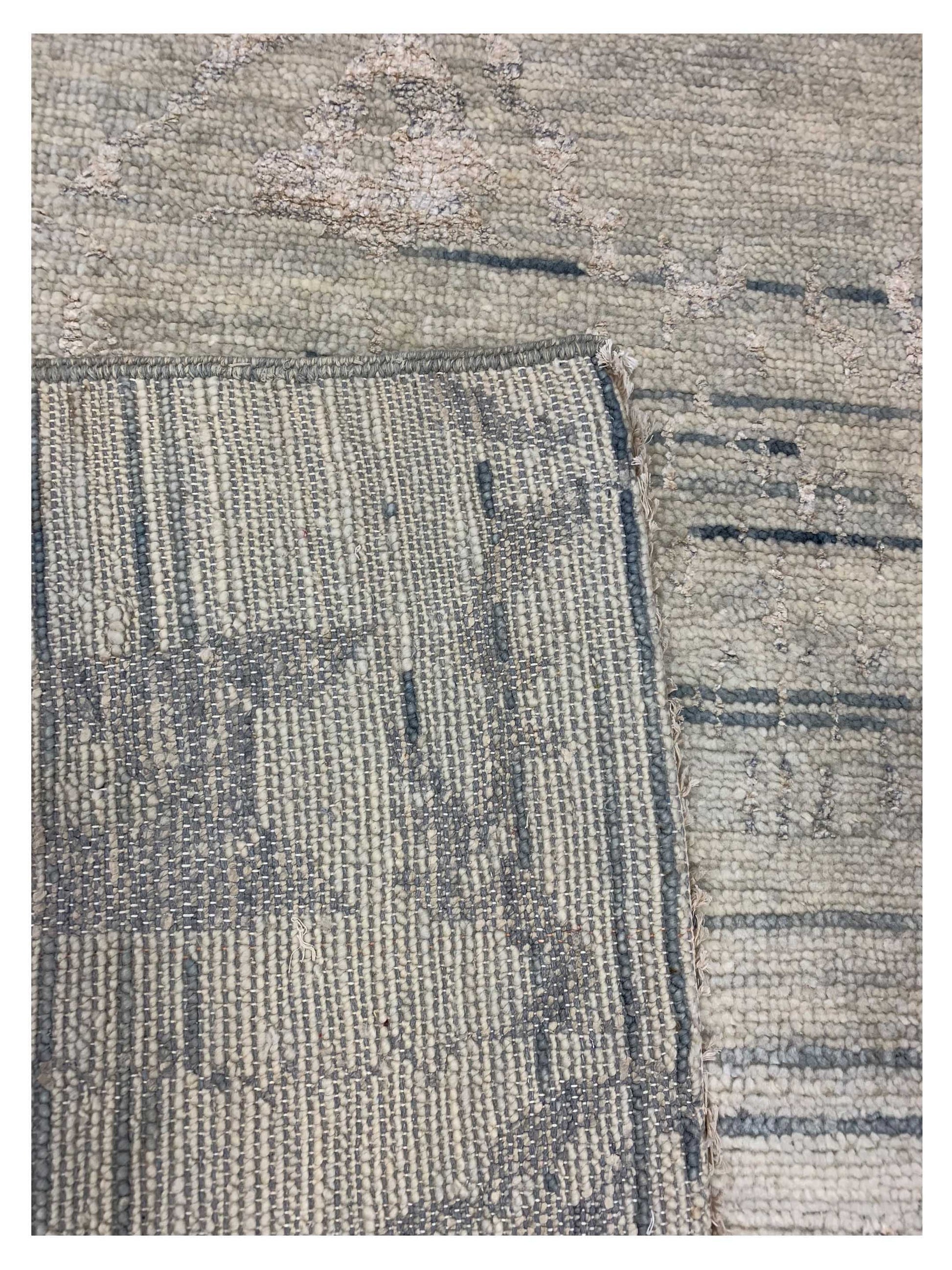 Artisan Amanda Beige Grey Transitional Knotted Rug - Rugs - Artisan - Atlanta Designer Rugs