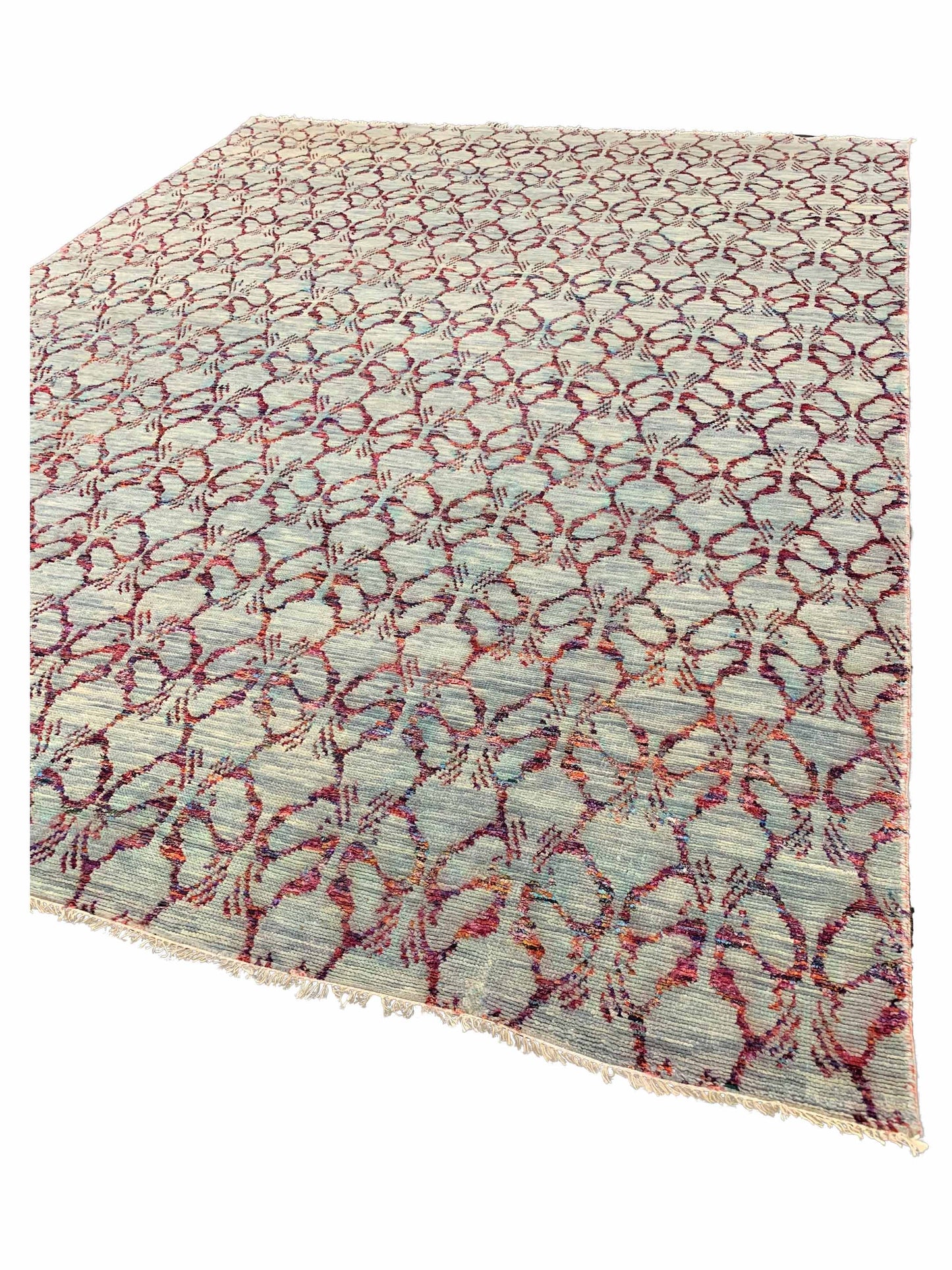 Artisan Amanda Beige Rust Transitional Knotted Rug - Rugs - Artisan - Atlanta Designer Rugs