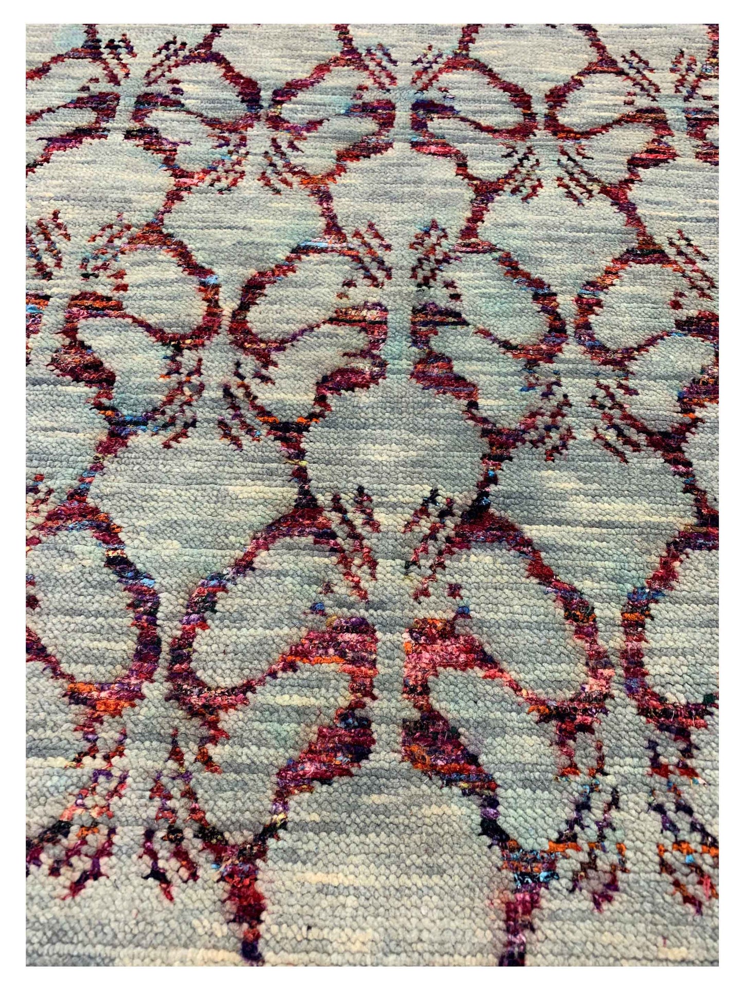 Artisan Amanda Beige Rust Transitional Knotted Rug - Rugs - Artisan - Atlanta Designer Rugs