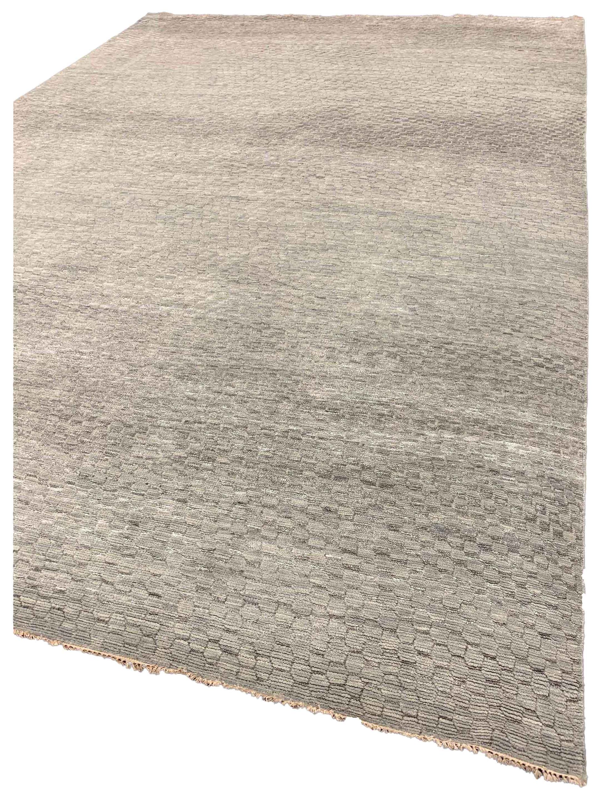 Artisan Amanda Grey Transitional Knotted Rug - Rugs - Artisan - Atlanta Designer Rugs