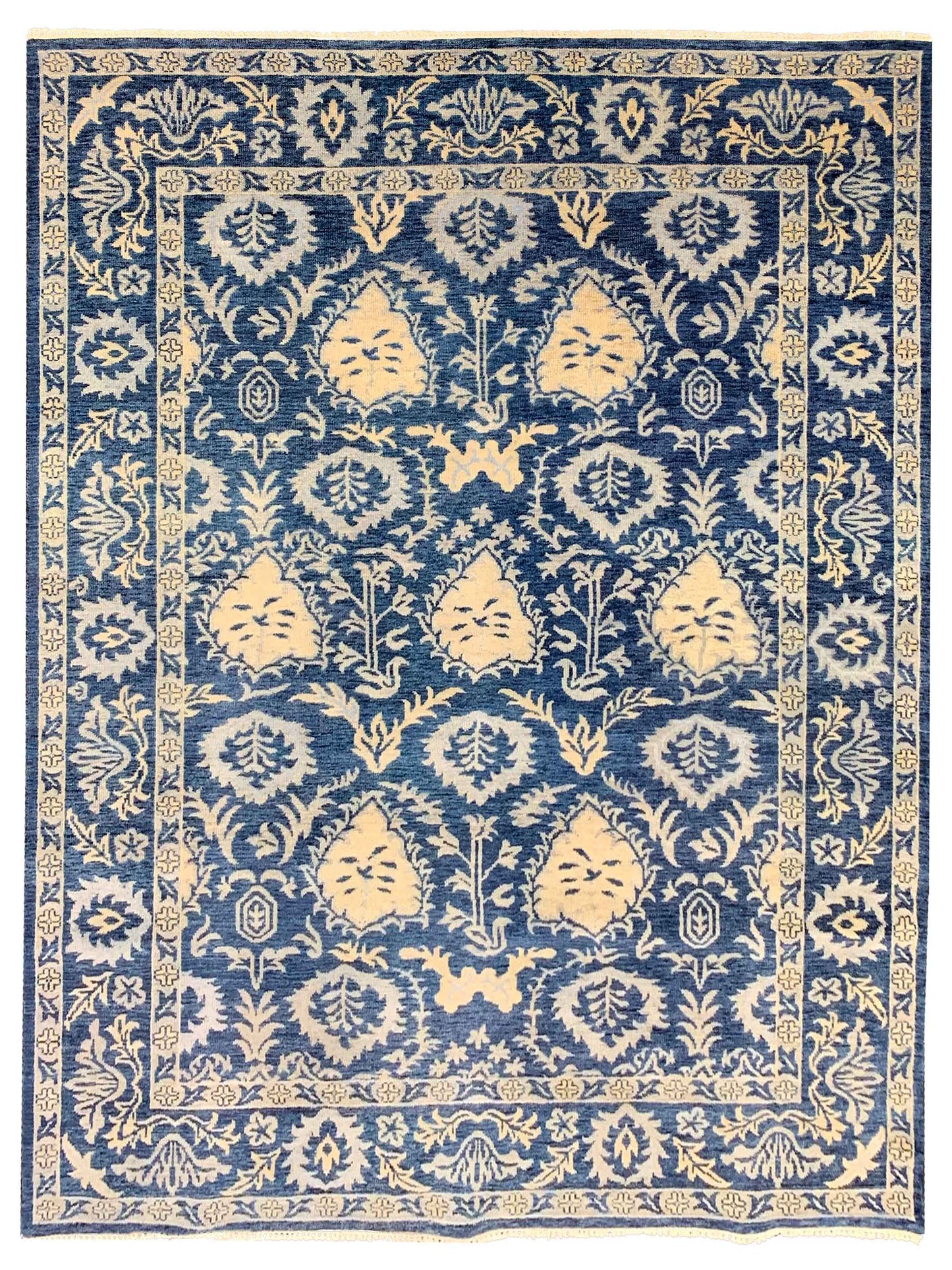 Artisan Emma Navy Traditional Knotted Rug - Rugs - Artisan - Atlanta Designer Rugs