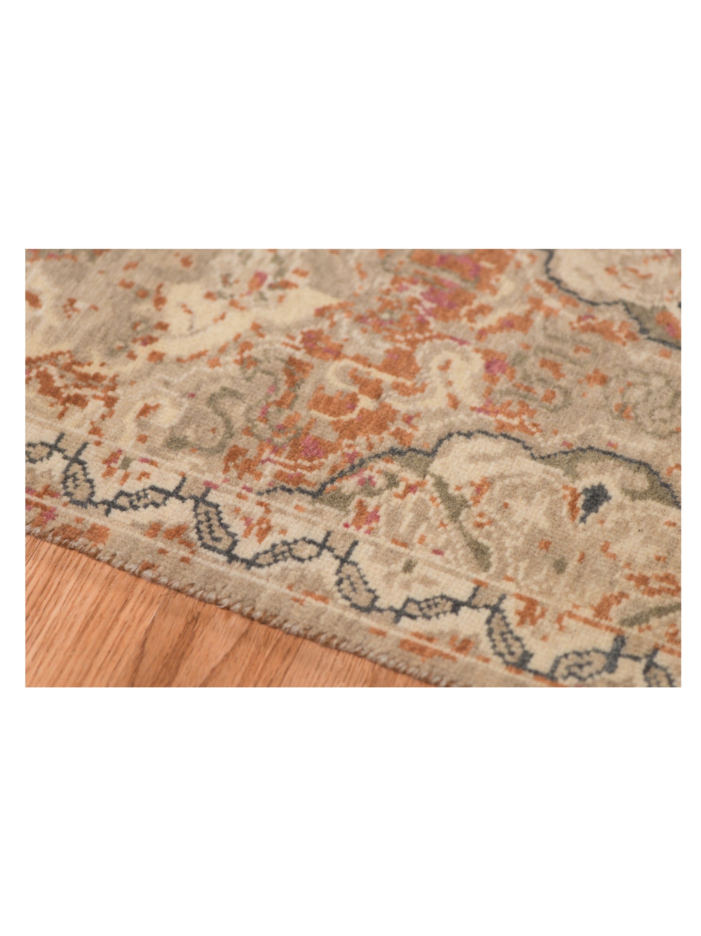 Limited Legacy Vintage LE-551 SOFT CAMEL  Traditional Knotted Rug