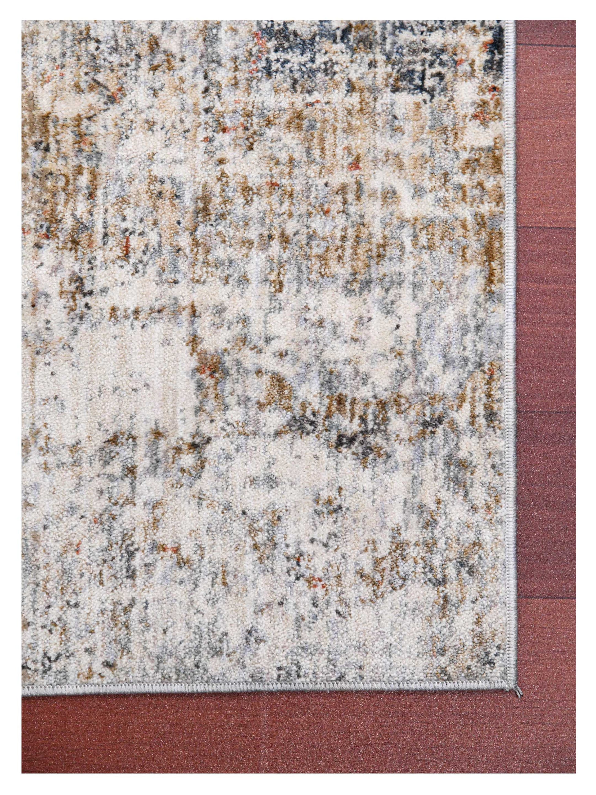 Limited Westonia WES - 903 GRAY ORANGE Transitional Machinemade Rug - Rugs - Limited - Atlanta Designer Rugs