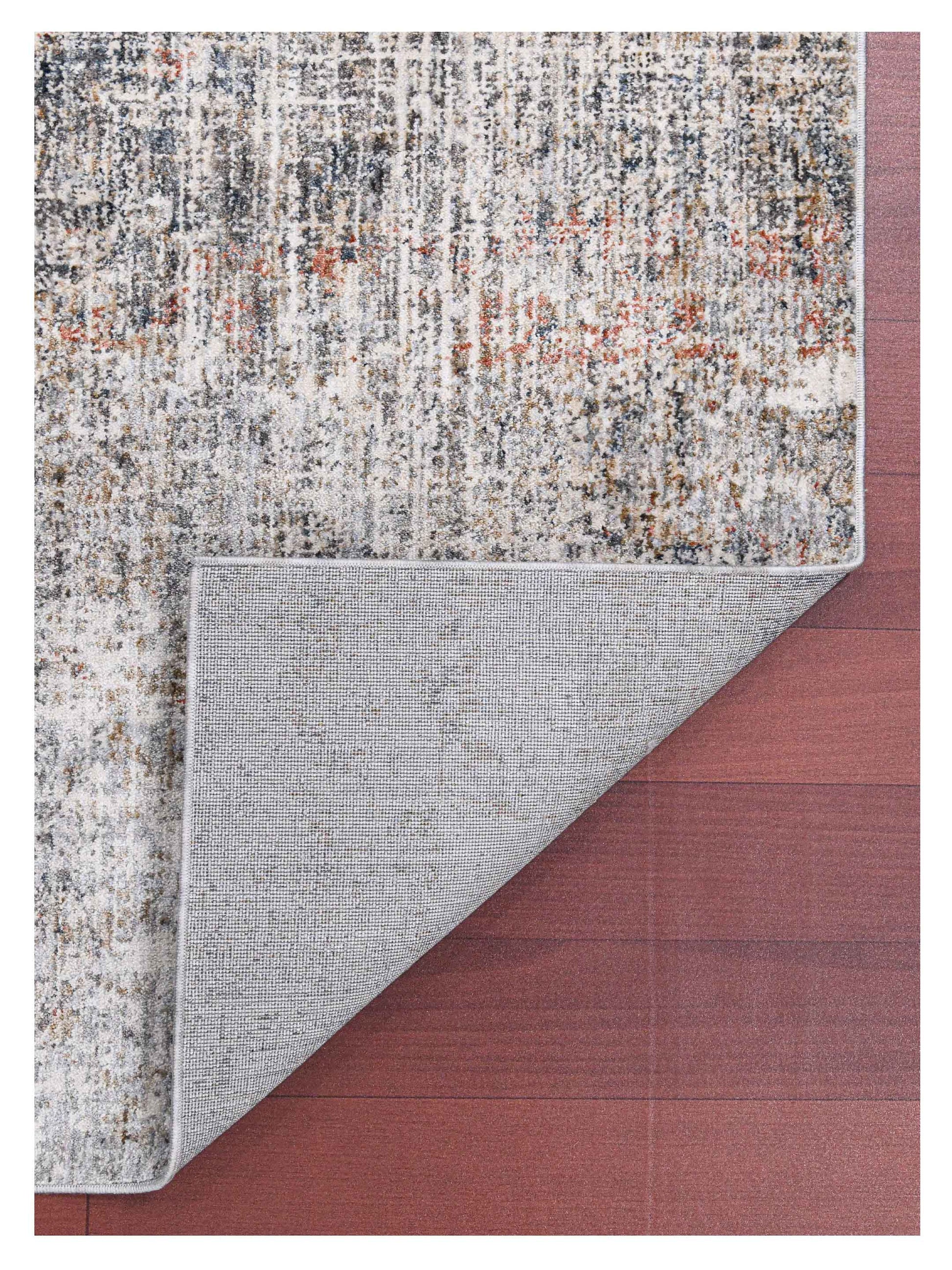 Limited Westonia WES - 903 GRAY ORANGE Transitional Machinemade Rug - Rugs - Limited - Atlanta Designer Rugs