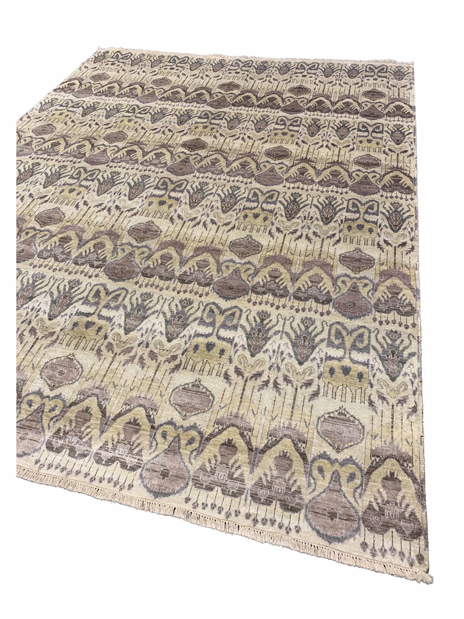 Artisan Pamela Beige Transitional Knotted Rug - Rugs - Artisan - Atlanta Designer Rugs