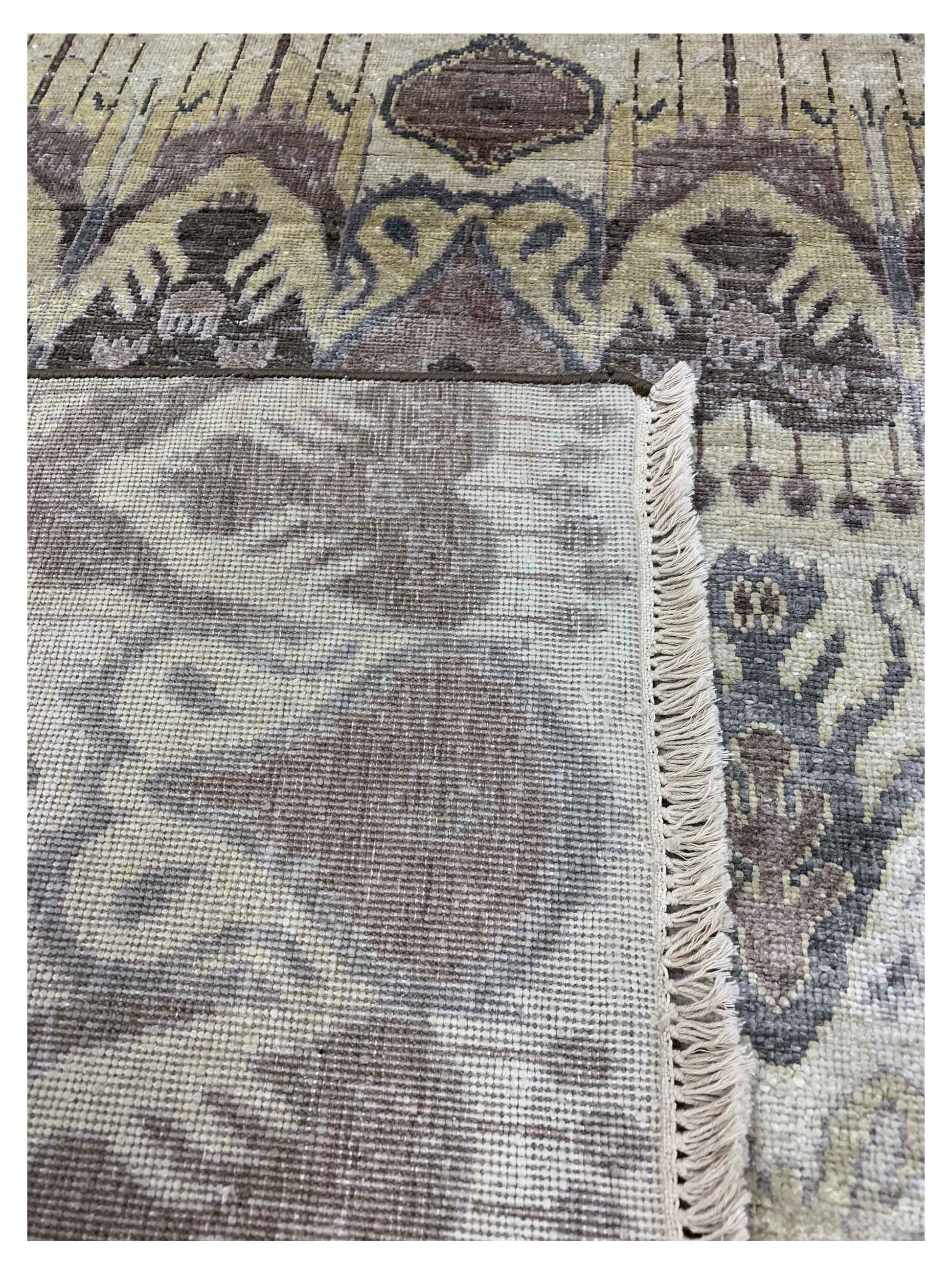 Artisan Pamela Beige Transitional Knotted Rug - Rugs - Artisan - Atlanta Designer Rugs