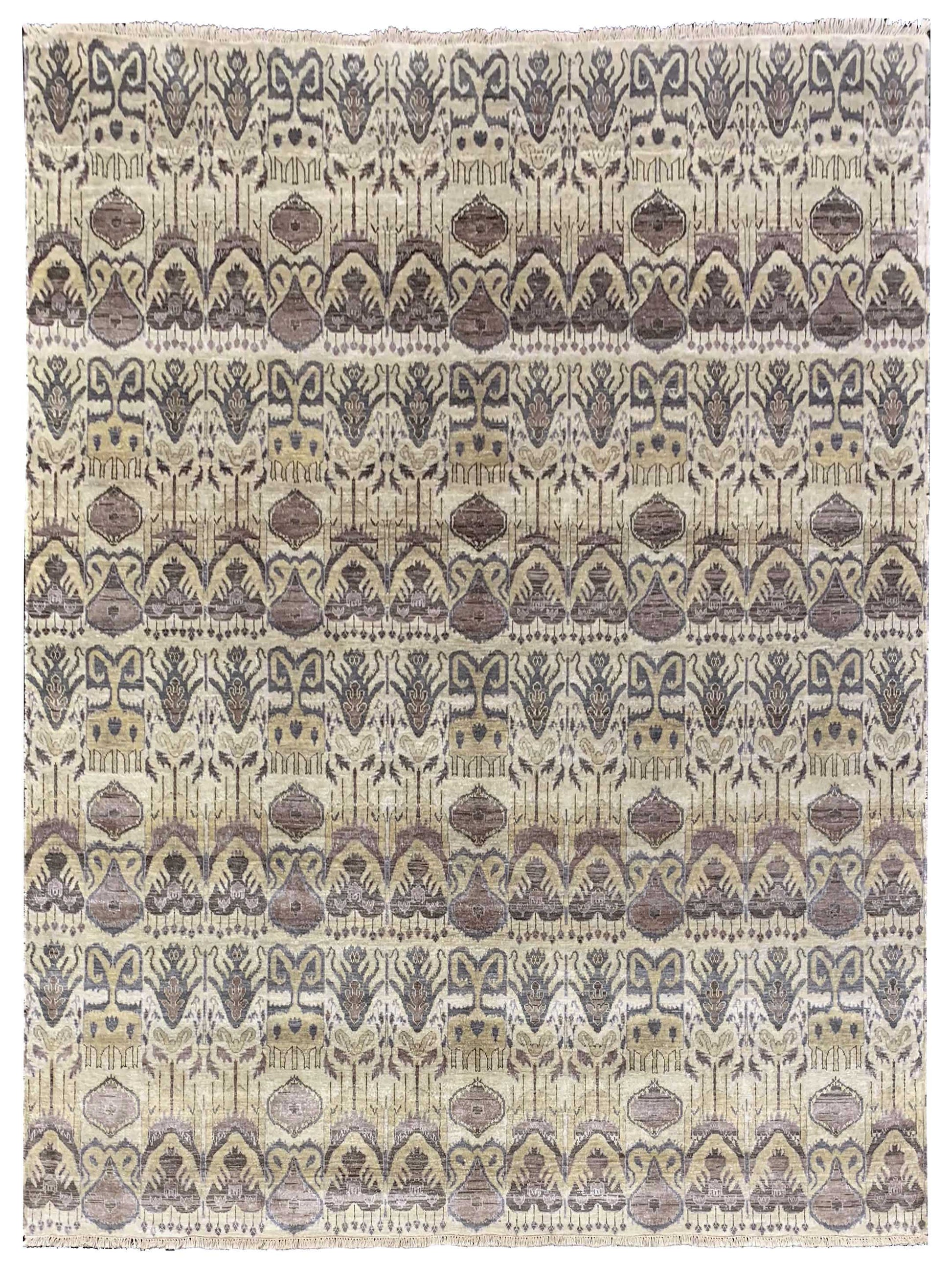 Artisan Pamela Beige Transitional Knotted Rug - Rugs - Artisan - Atlanta Designer Rugs