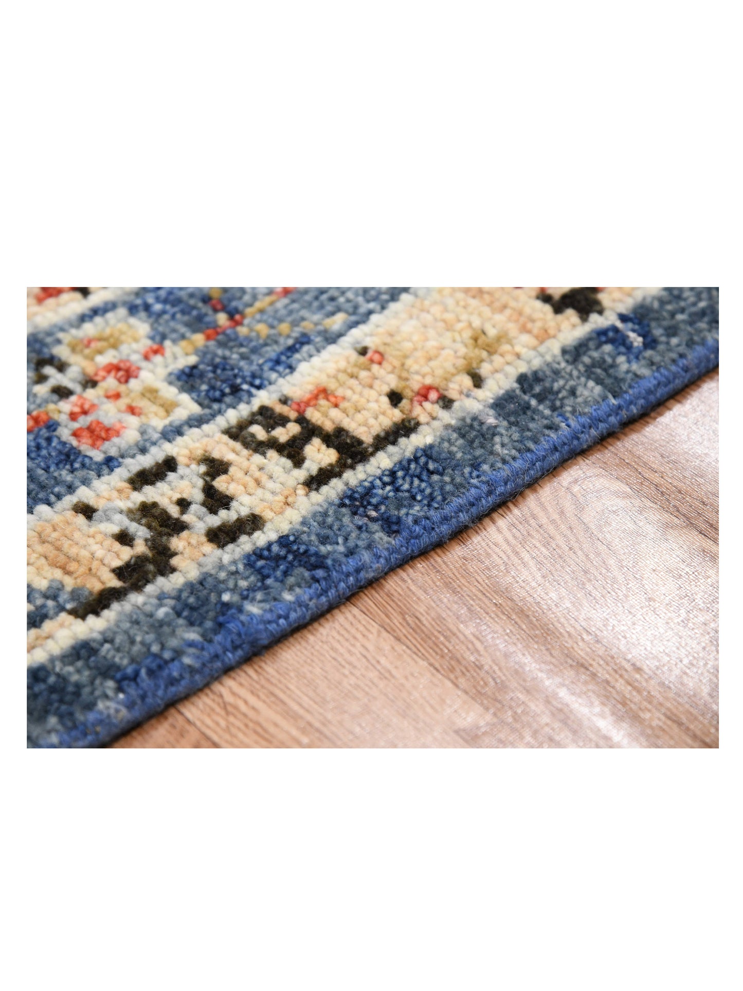 Limited Woodburn WOD-551 NAVY  Traditional Knotted Rug