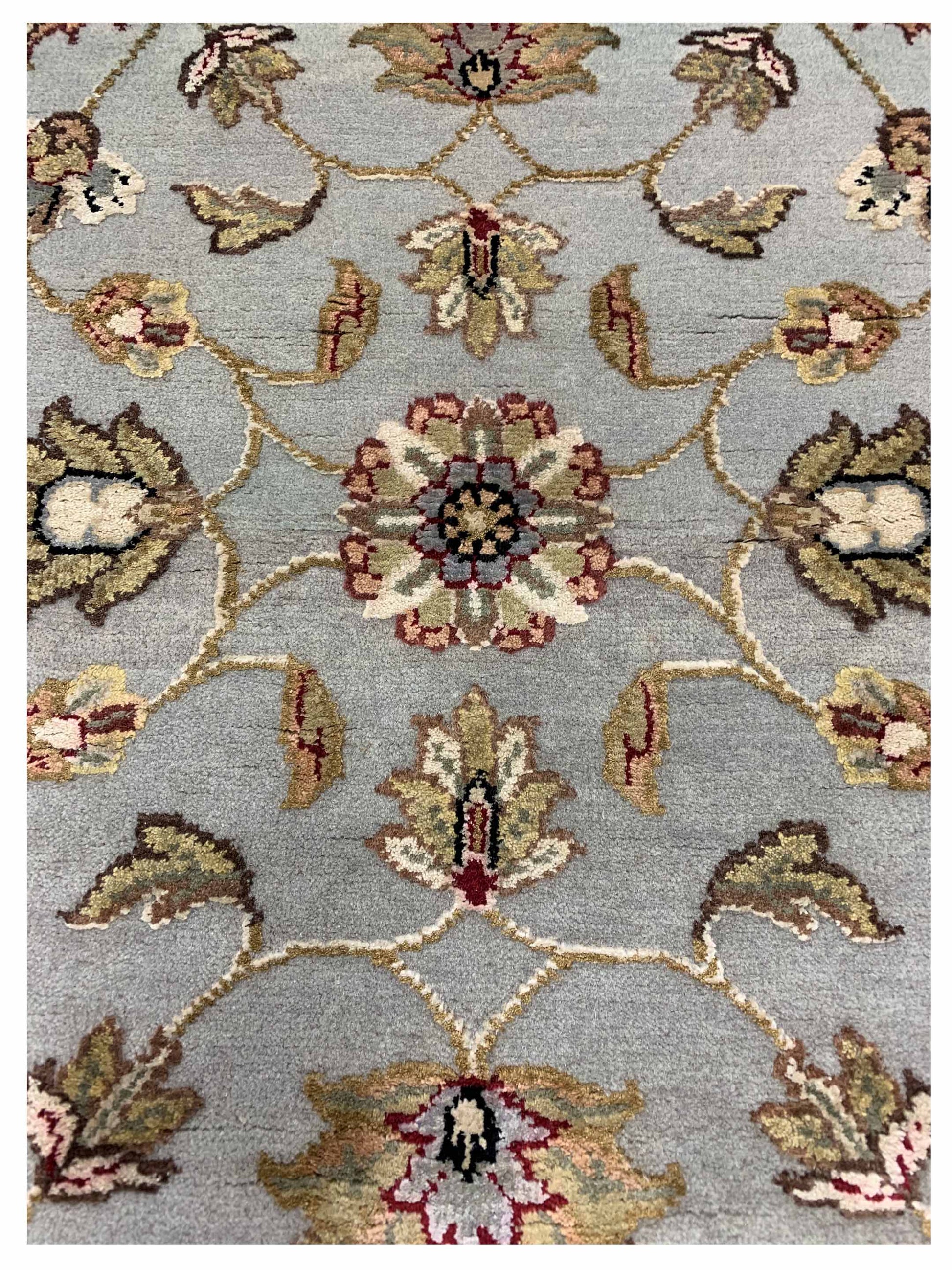 Artisan Winona Lt.Grey Ivory Traditional Knotted Rug - Rugs - Artisan - Atlanta Designer Rugs