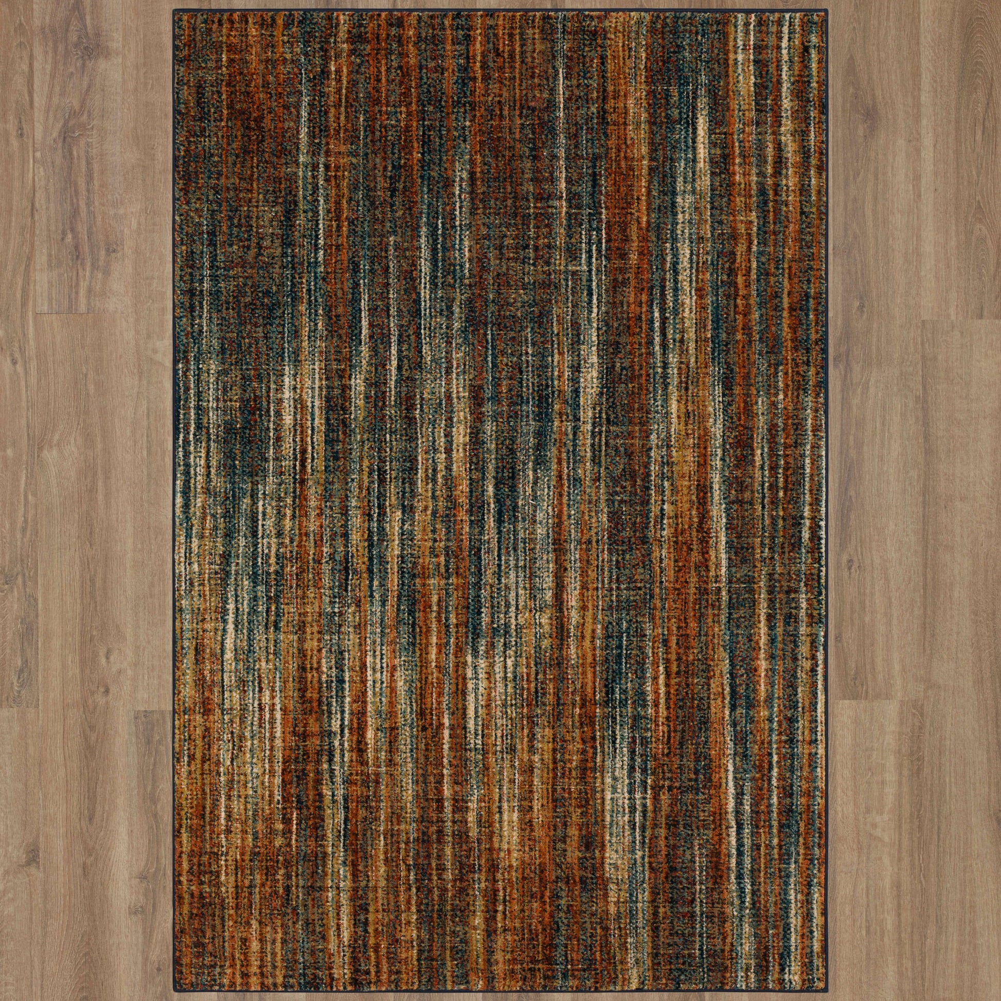 Virginia Langley Spice Market 92127 Multi Modern/Contemporary Machinemade Rug