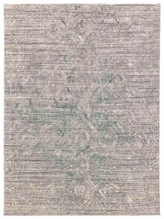 Artisan Zoe Aqua Transitional Loom Rug - Rugs - Artisan - Atlanta Designer Rugs